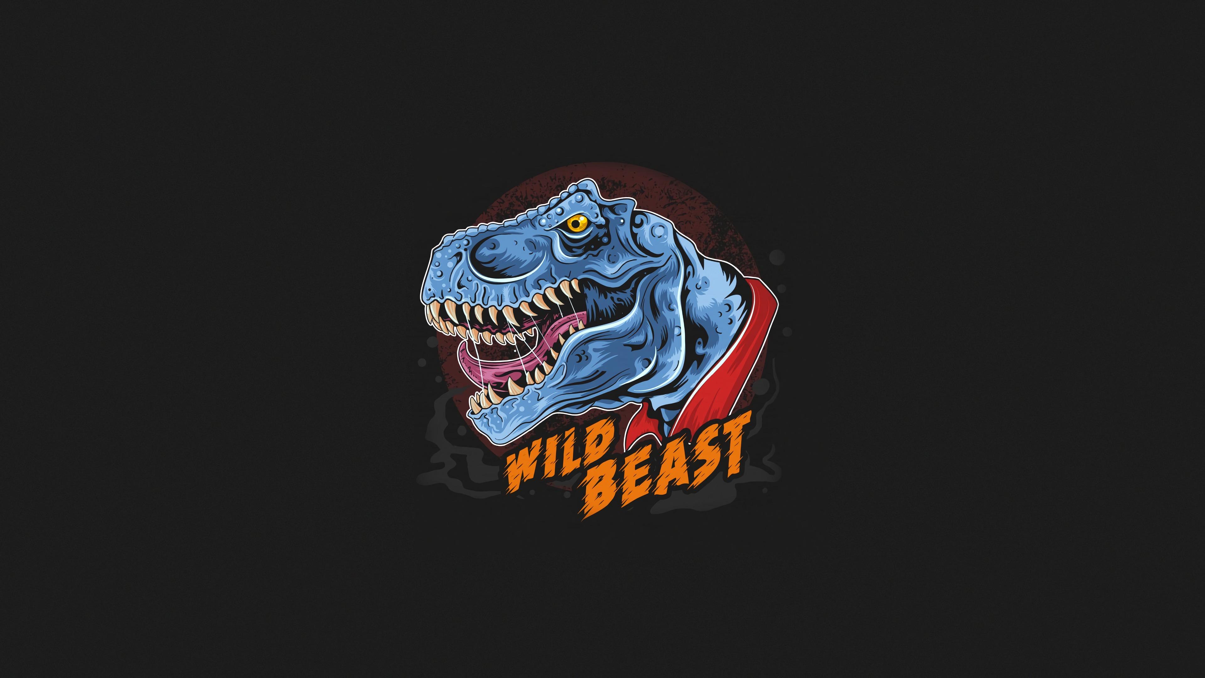 3840x2160 dinosaur, artist, artwork, digital art, hd, 4k