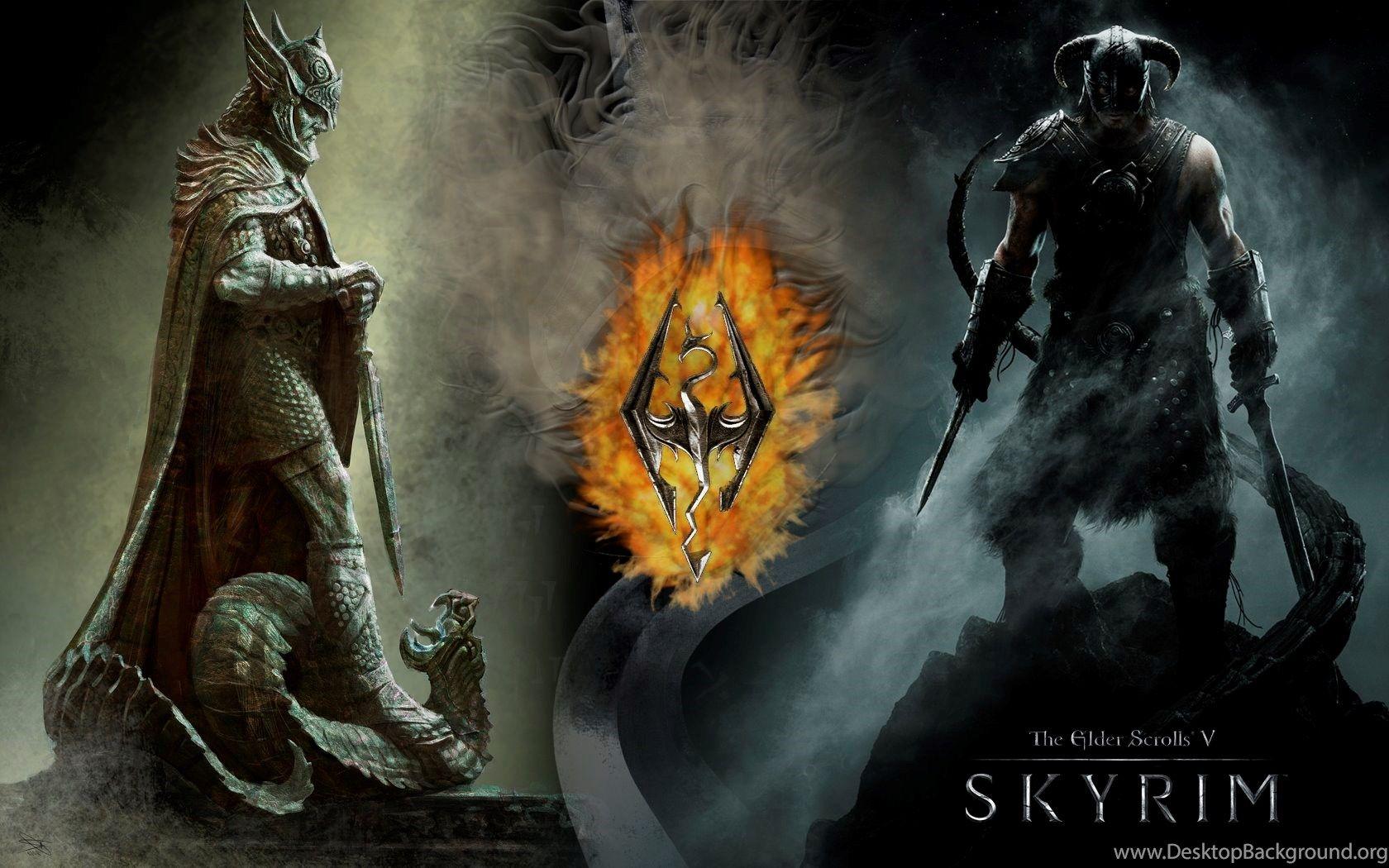 1680x1050 Awesome Elder Scrolls V Skyrim Wallpaper Desktop Background