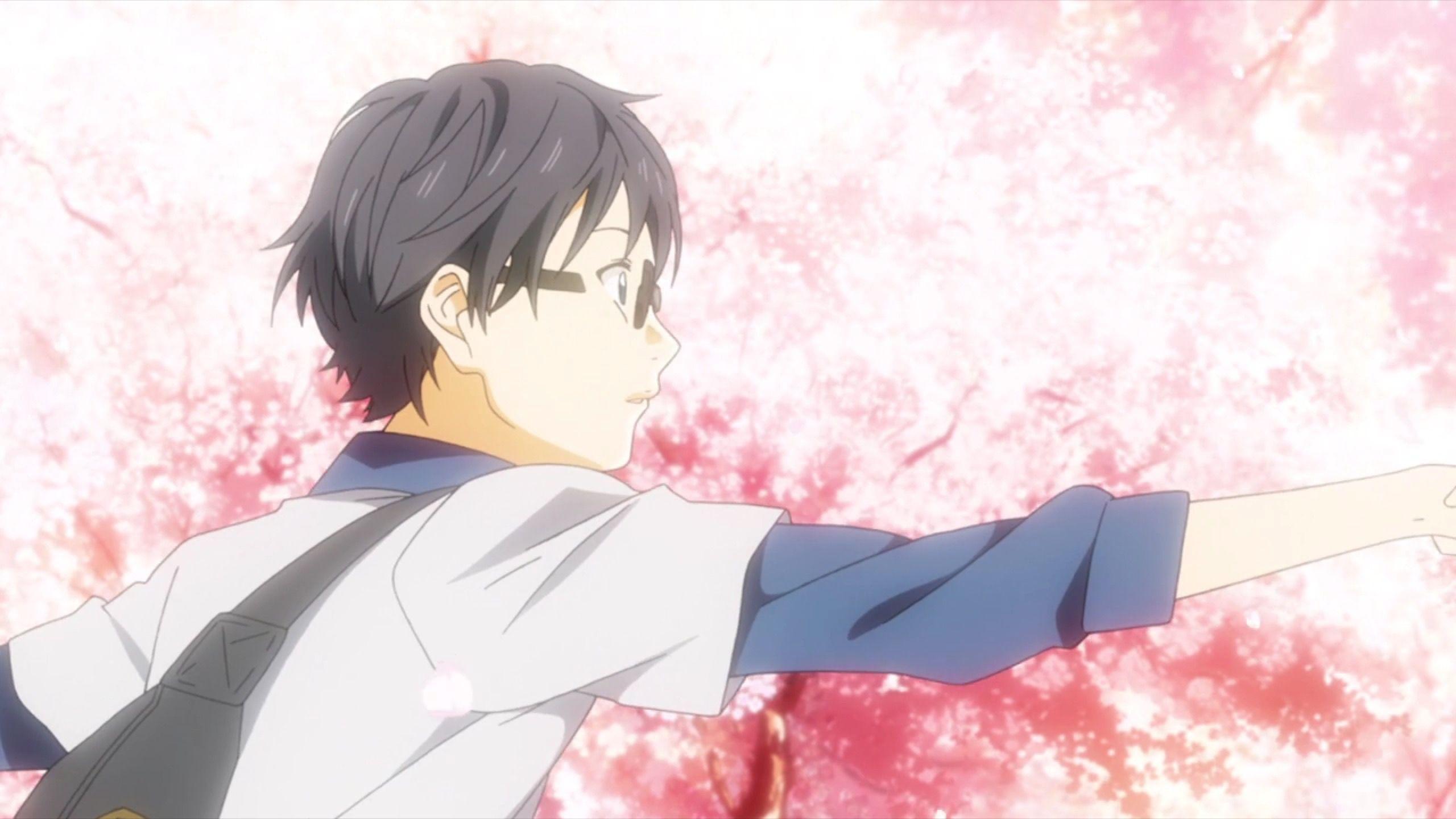 2560x1440 Your Lie in April: a classical love story. HOT CHOCOLATE IN A BOWL