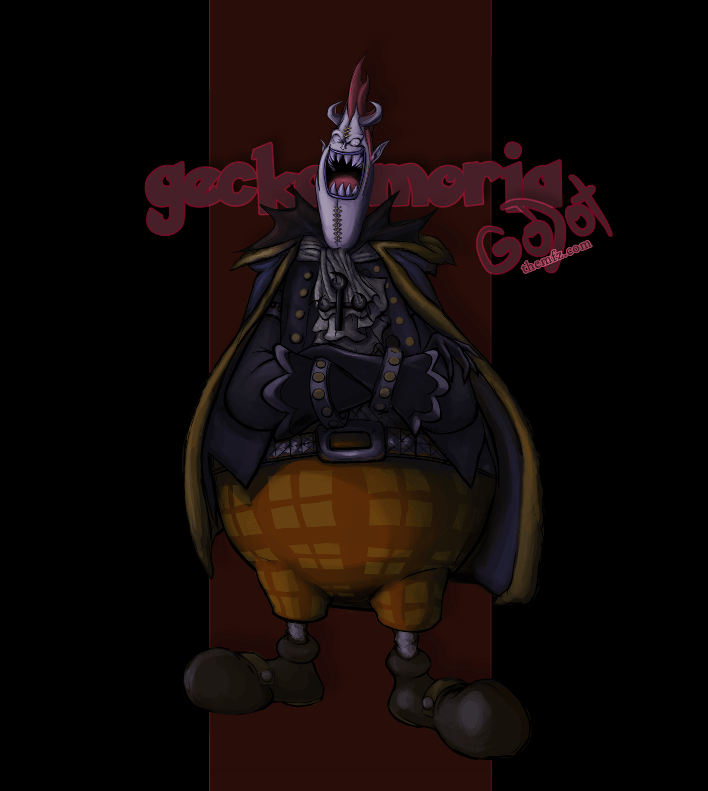 1409x1574 Gecko Moria Wallpaper anime one piece. One Piec Wallpaper