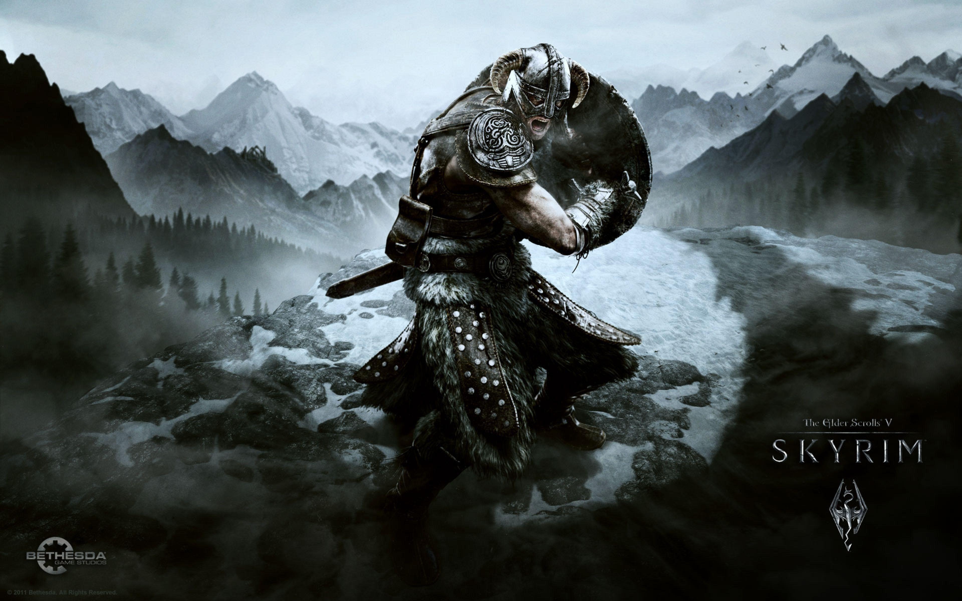 3840x2400 Awesome Skyrim Background #Q2998OZ (1920x1080 px)
