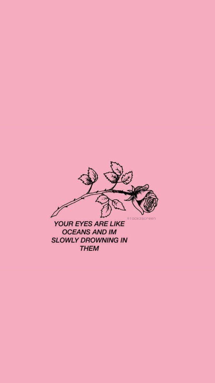 750x1334 Aesthetic Sad Love Quotes Wallpaper