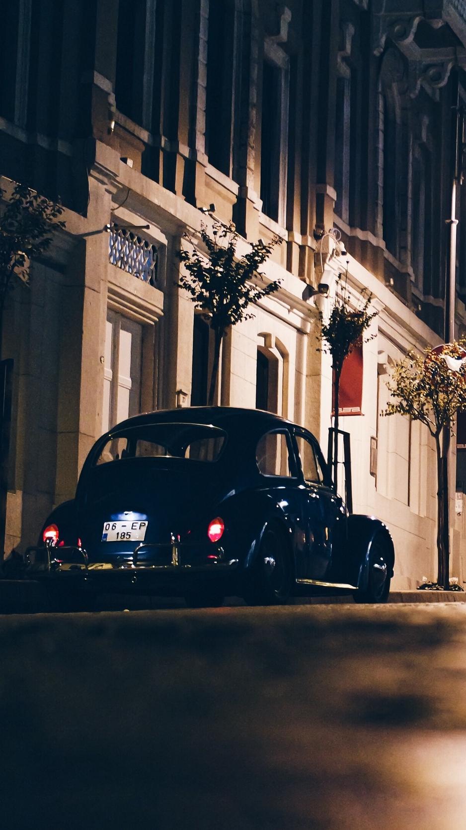 938x1668 Wallpaper Night City, Street, Car 11 Wallpaper Car