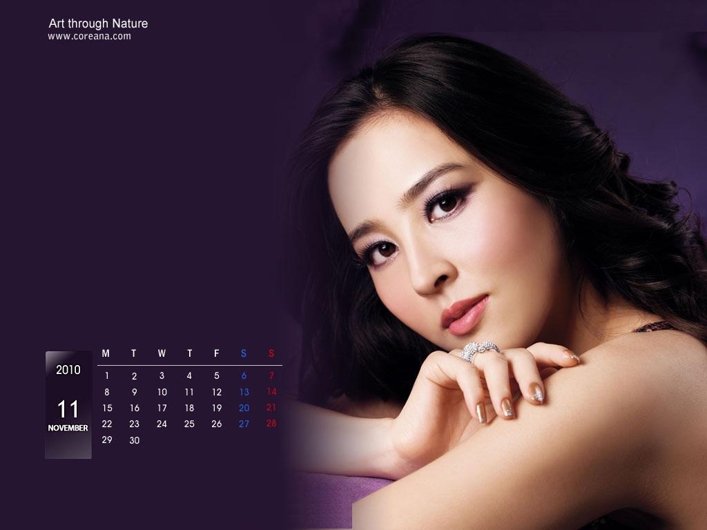 1024x768 Han Hye Jin for Coreana Oct & Nov 2010