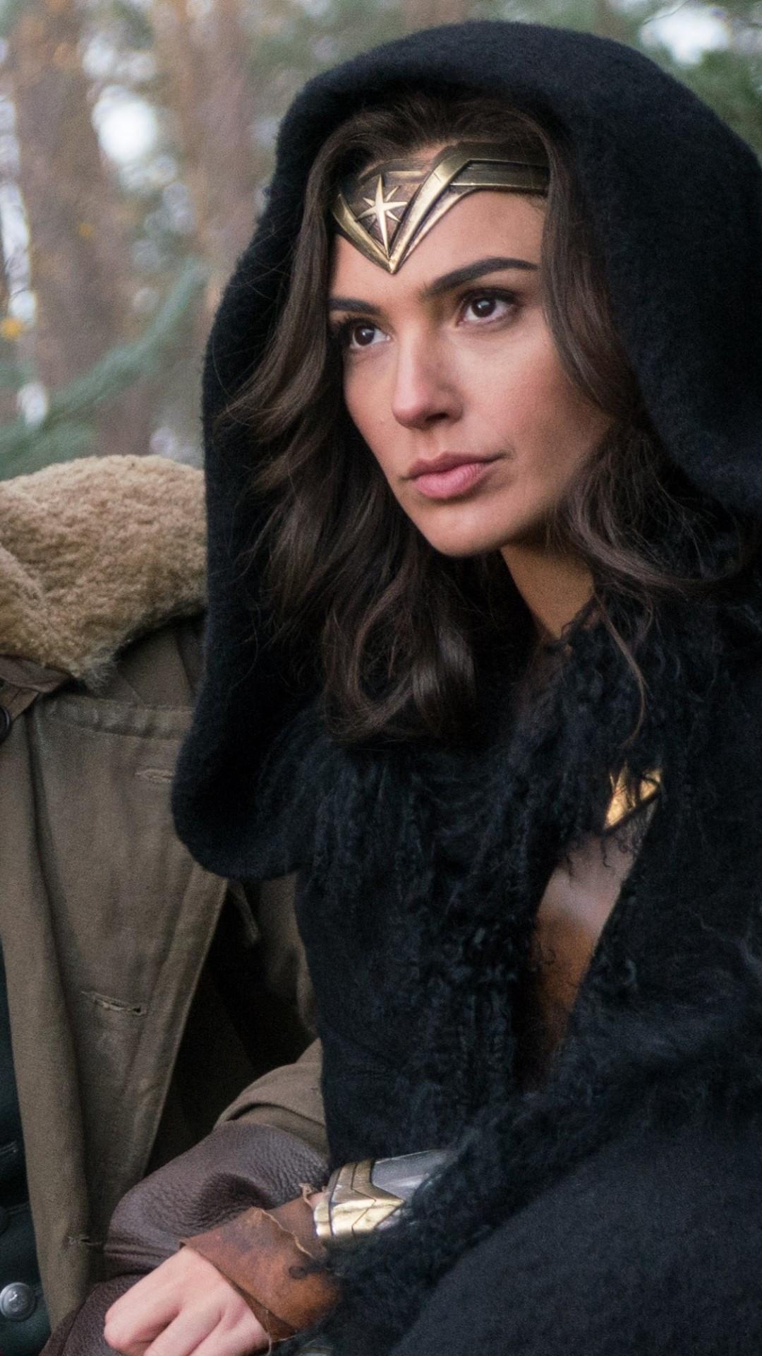 1080x1920 Download 1080x1920 Wonder Woman, Gal Gadot, Chris Pine Wallpaper for iPhone iPhone 7 Plus, iPhone 6+, Sony Xperia Z, HTC One