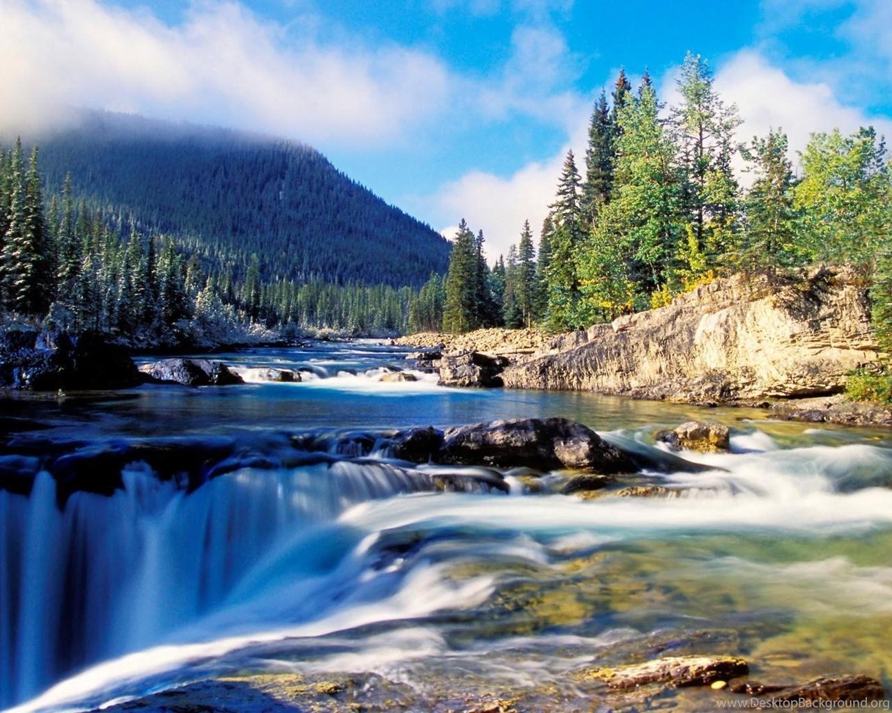 1280x1024 HD Wallpaper Waterfalls Wallpaper Zone Desktop Background