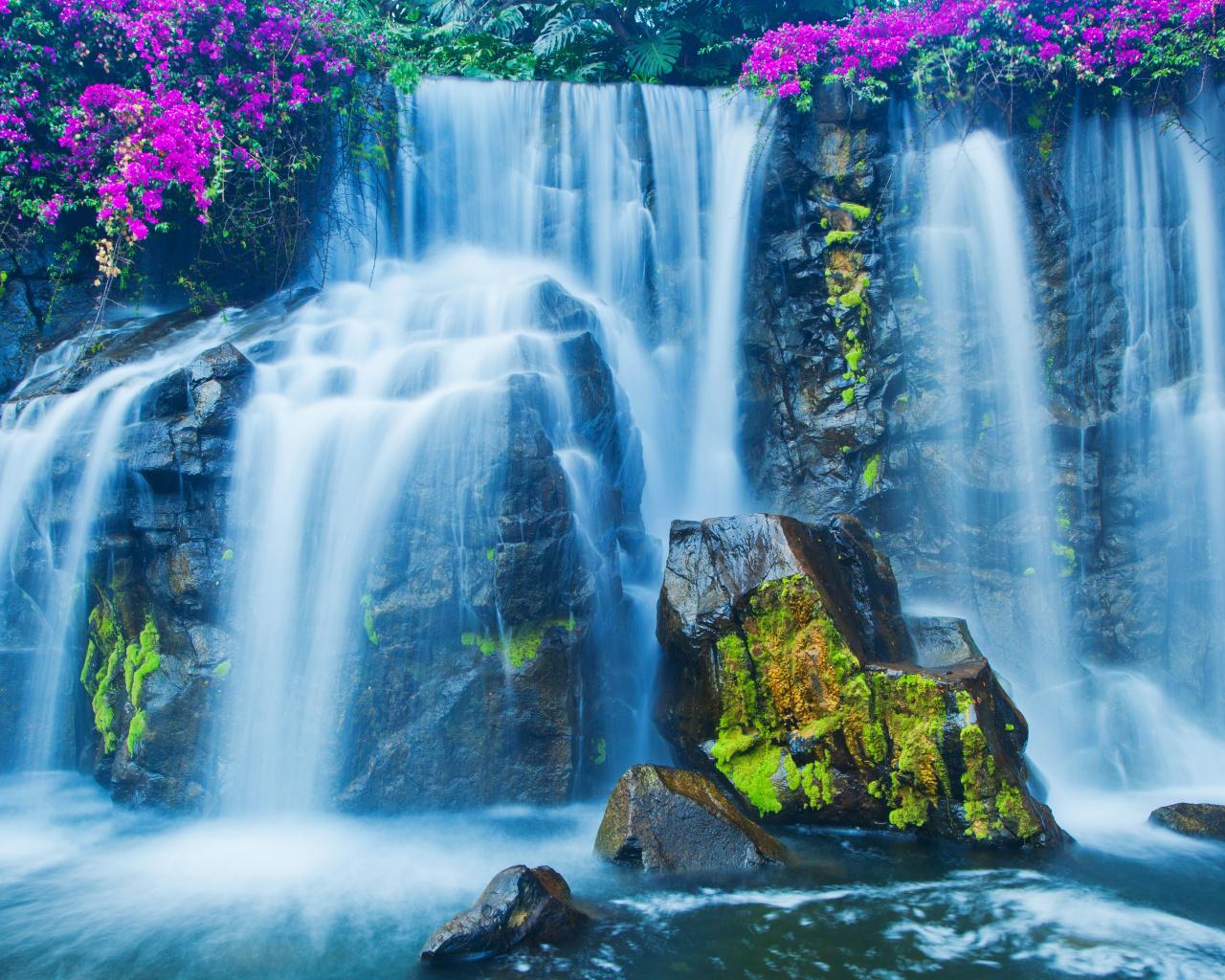 1280X1024 Mountain Waterfalls Wallpapers - Top Free 1280X1024 Mountain ...