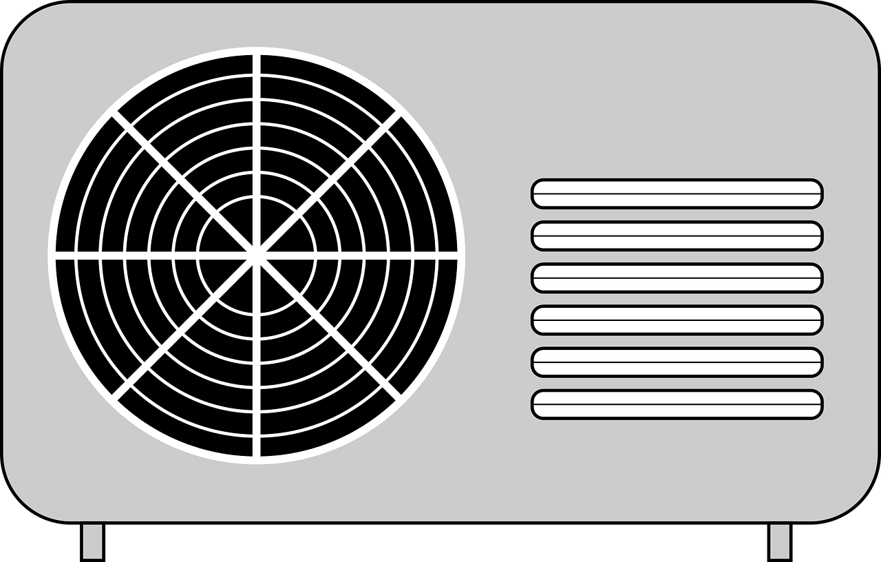 1280x816 Air Conditioning Cooling vector graphic