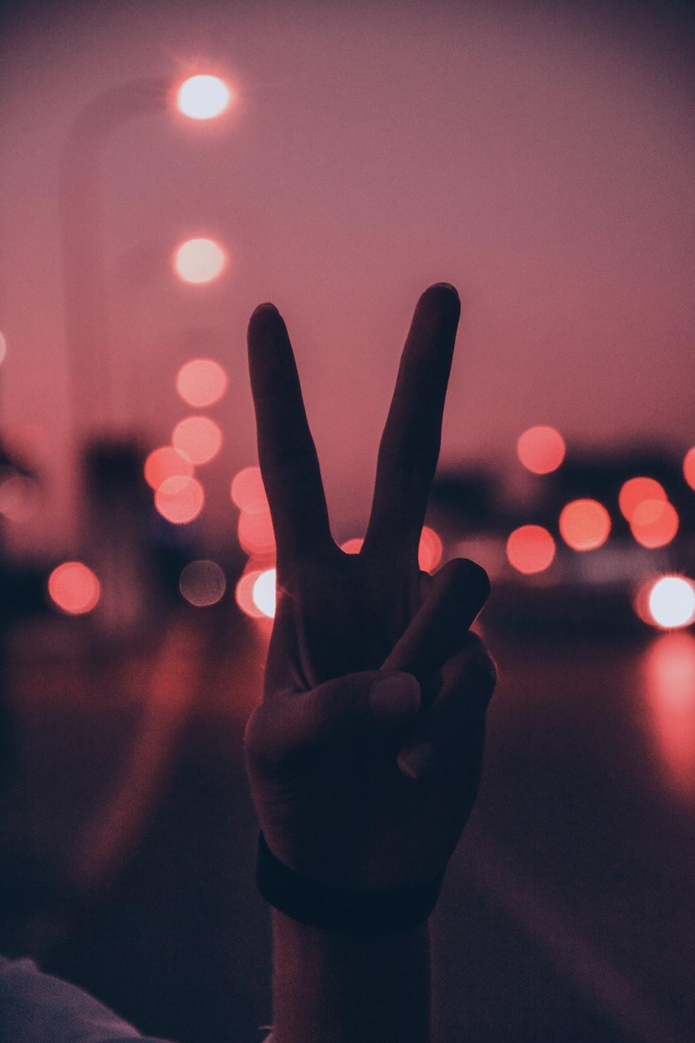 Hand Peace Sign Wallpapers Top Free Hand Peace Sign Backgrounds