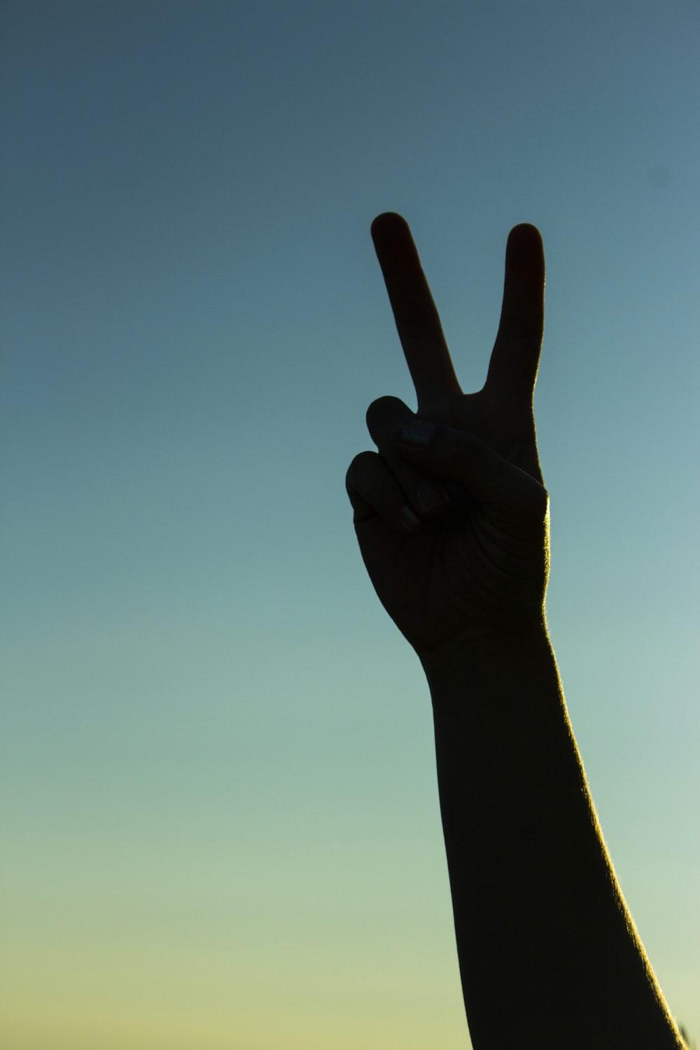 Hand Peace Sign Wallpapers - Top Free Hand Peace Sign Backgrounds ...