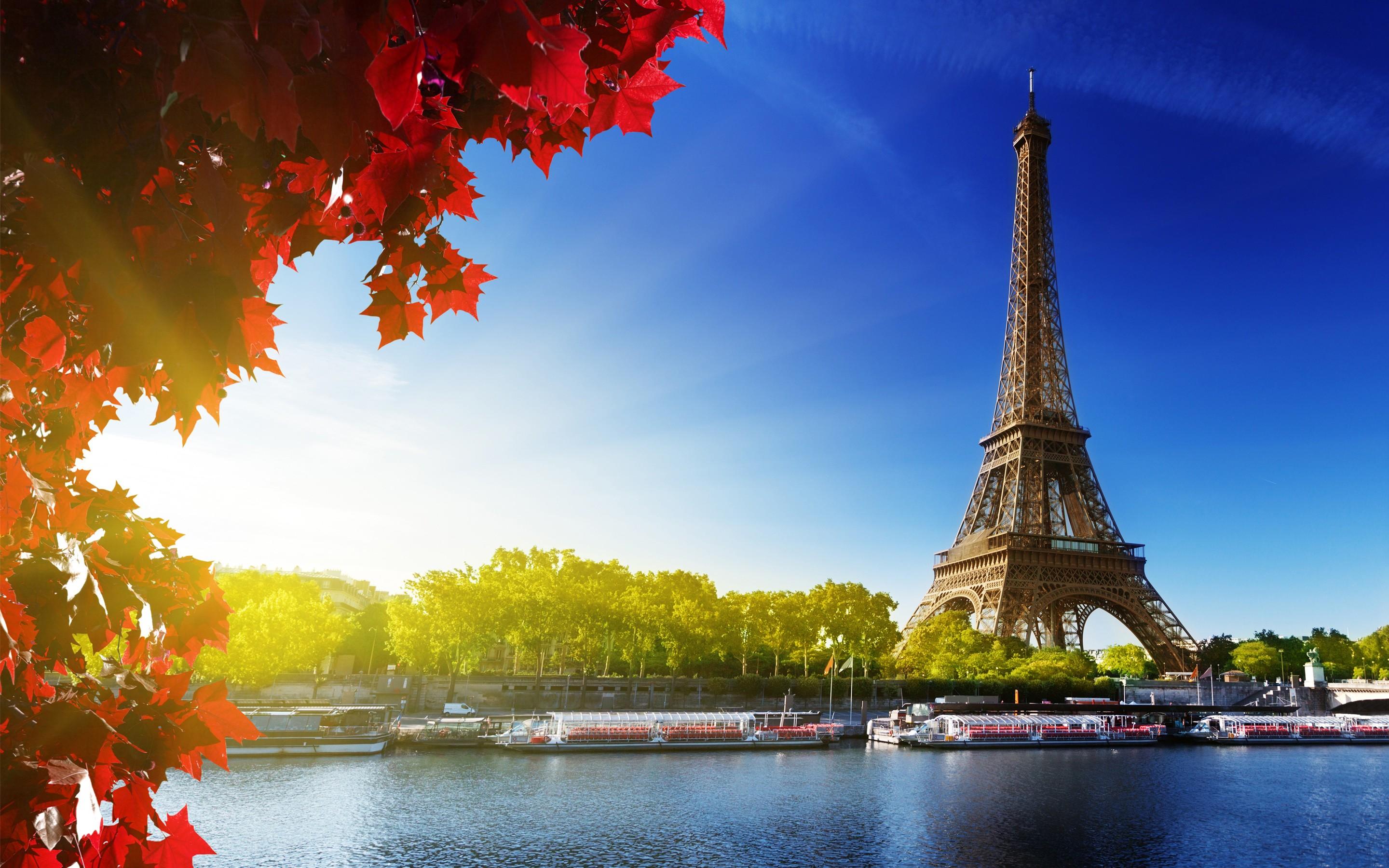 2880x1800 eiffel tower city nature france paris wallpaper