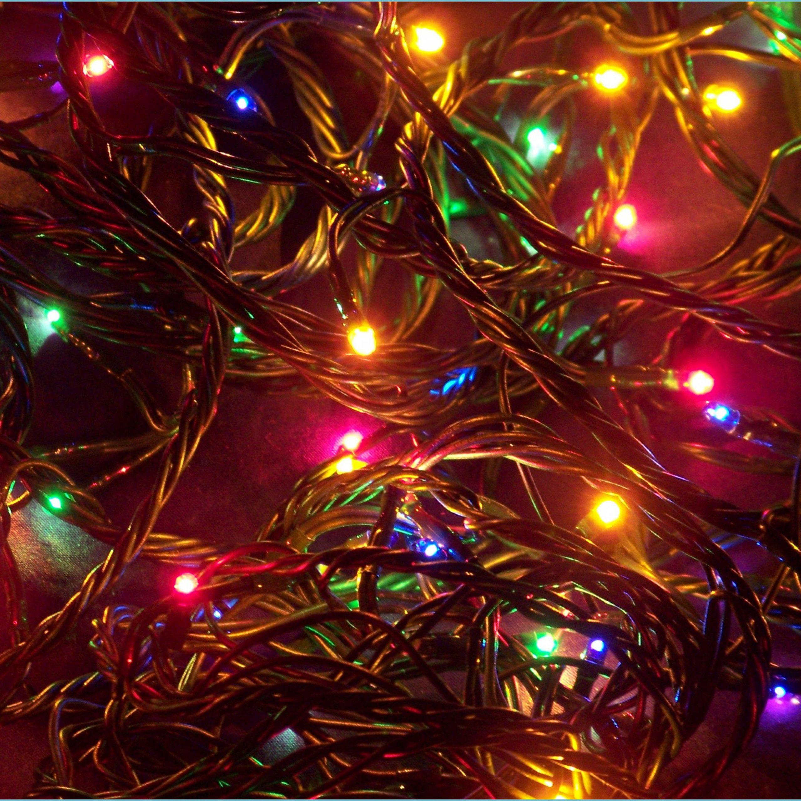 2560x2560 Christmas Lights Desktop Wallpaper Free Christmas Lights Light Background