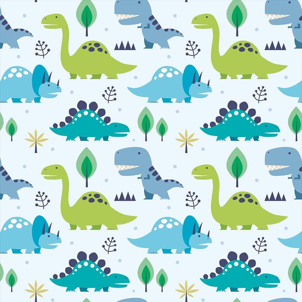 1000x1000 Artgeist Dinosaurs 0.5x10m / 20 X 394 3D Non Woven Wall Mural Premium Print Fleece Picture Image Design Home Decor E B 0023 J A