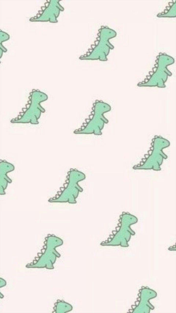 720x1280 Cute Dinosaur Wallpaper for mobile phone, tablet, desktop computer and other devices HD and 4. Dinosaur wallpaper, Cute desktop wallpaper, Simple iphone wallpaper