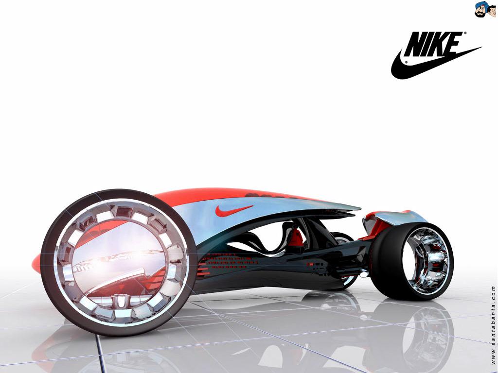 1024x768 Nike Car