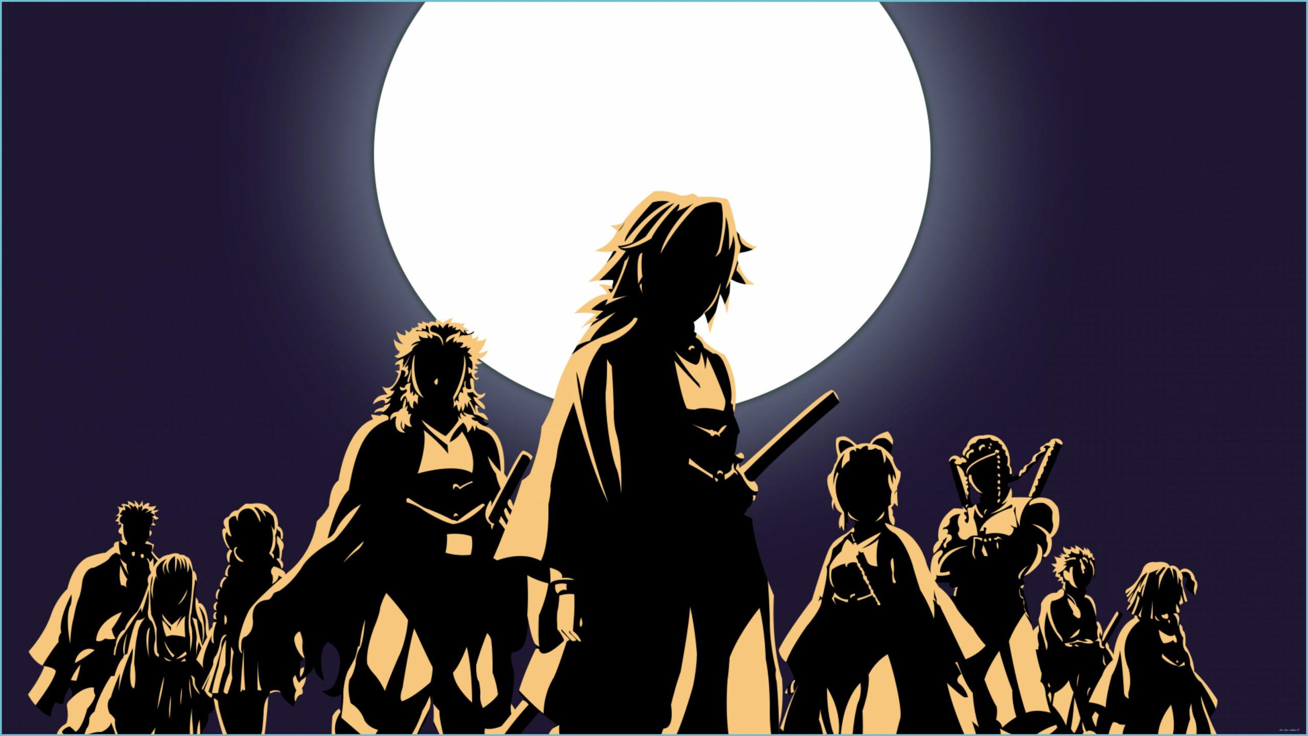2560x1440 Demon Slayer Kimetsu No Yaiba Minimalist Wallpaper Slayer Wallpaper HD