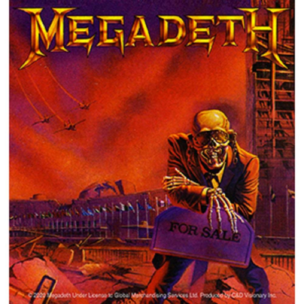 1000x1000 MEGADETH PEACE SELLS STICKER Orignal Artwork Premium Decal STICKER x 4.25