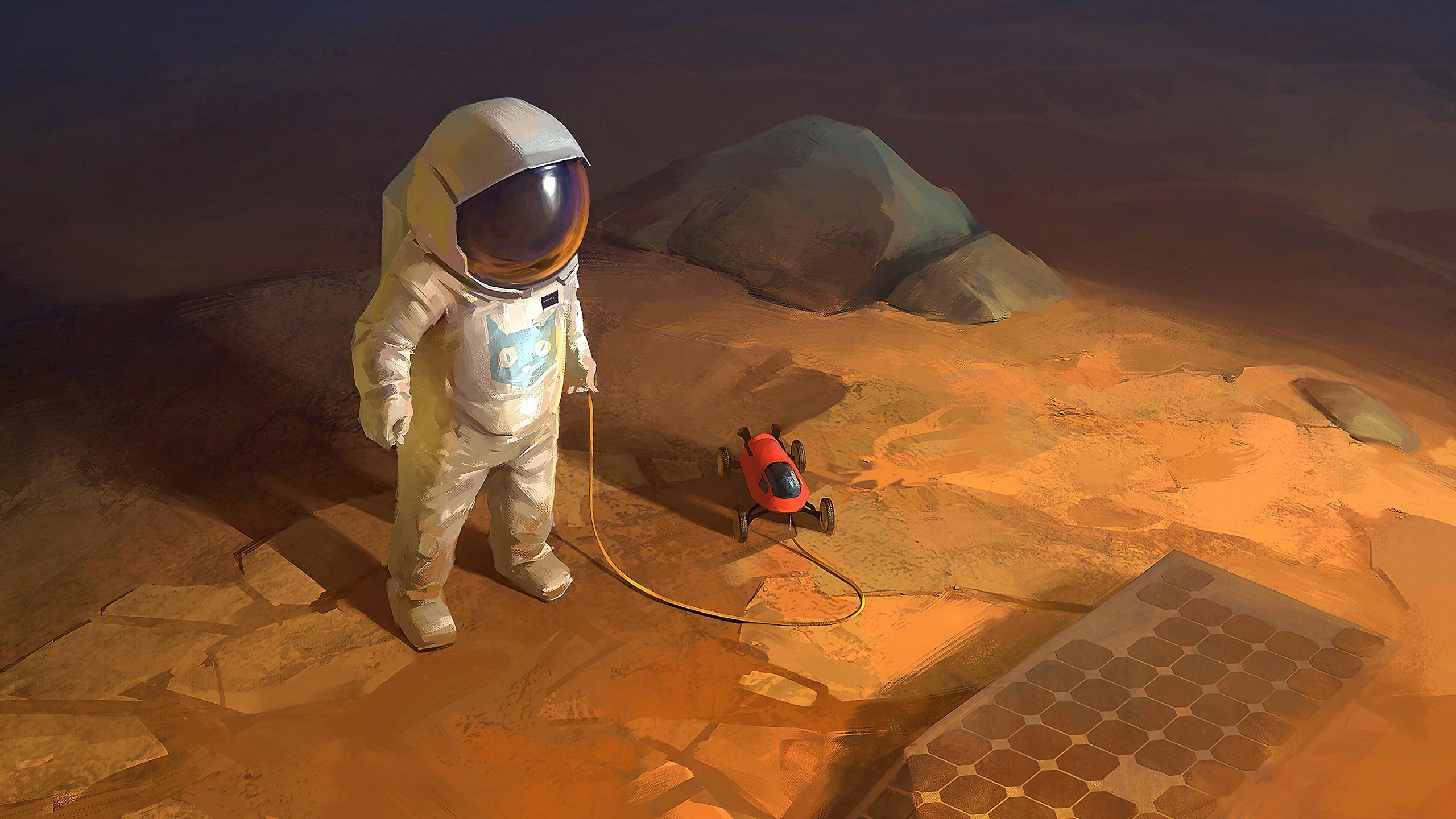 2560x1440 The Martian Art, HD Artist, 4k Wallpaper, Image, Background, Photo and Picture