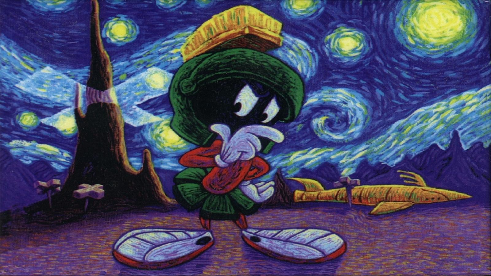 1600x900 Looney Tunes Wallpaper Desktop The Martian Background