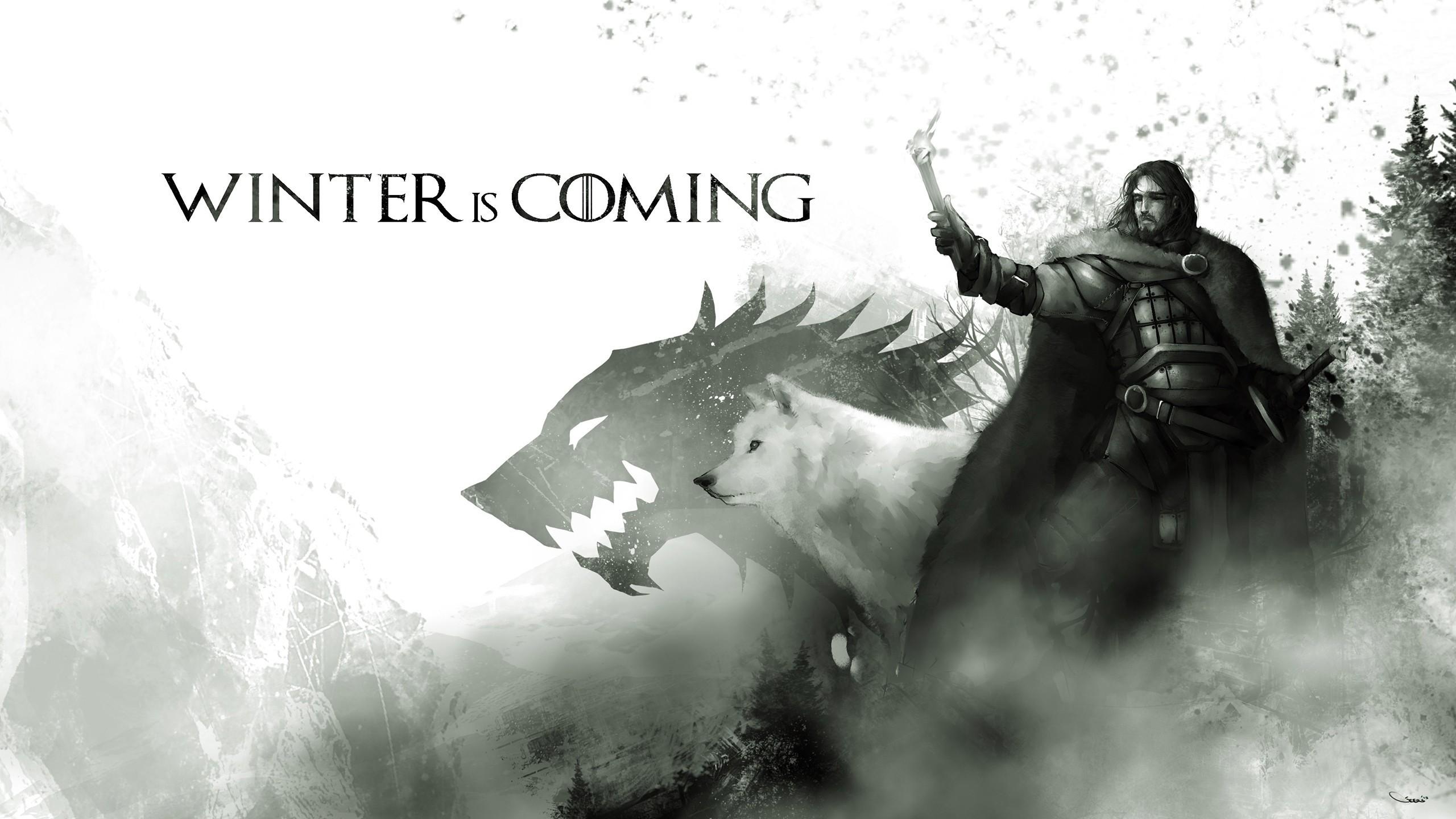 2560x1440 Jon Snow Wallpaper HD