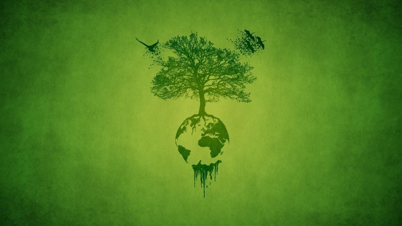 1280x720 tree bird drawing nature 3D Models. Free