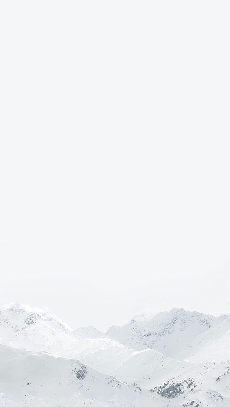736x1298 iPhone X Wallpaper (notitle) 497366352591214924. Fond d'écran téléphone, Fond d'écran minimaliste, Blanc d'hiver