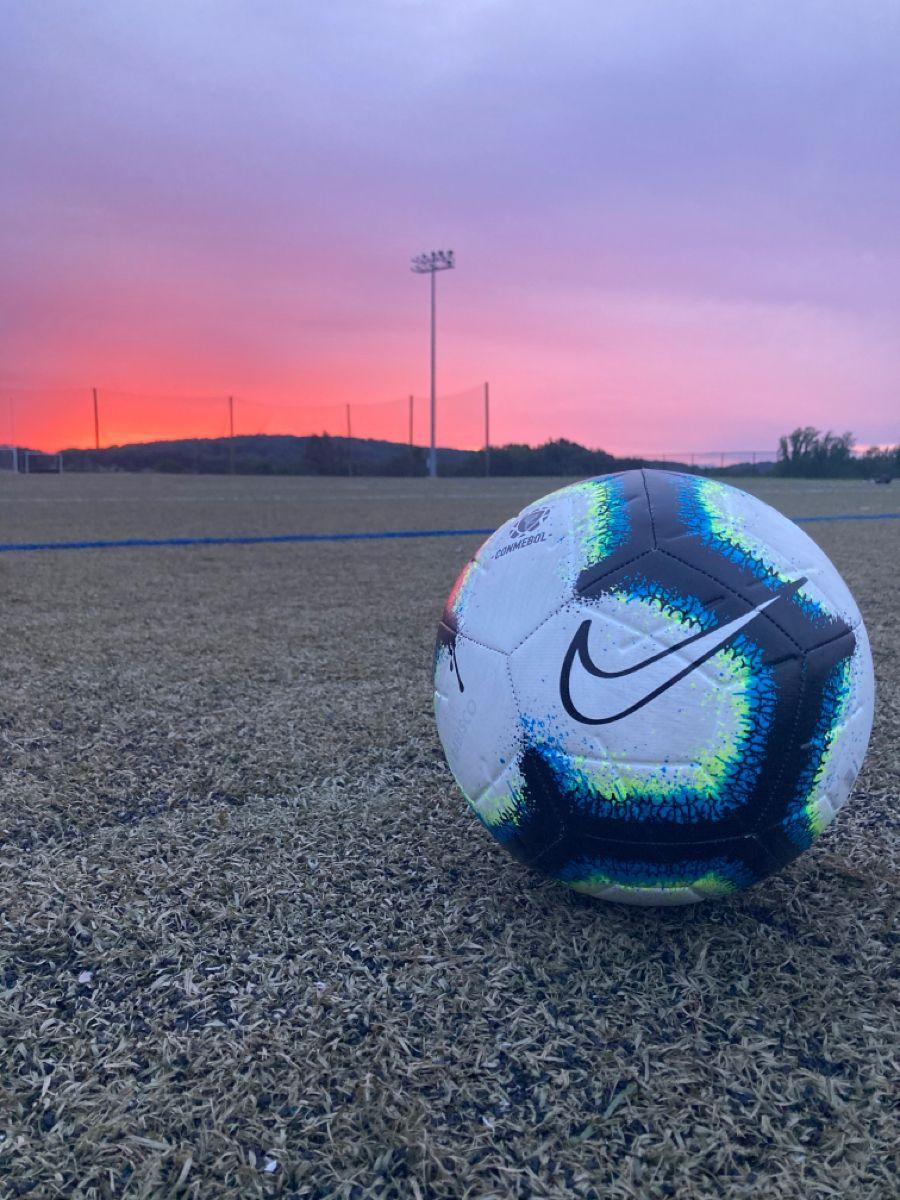 soccer sunset wallpaper