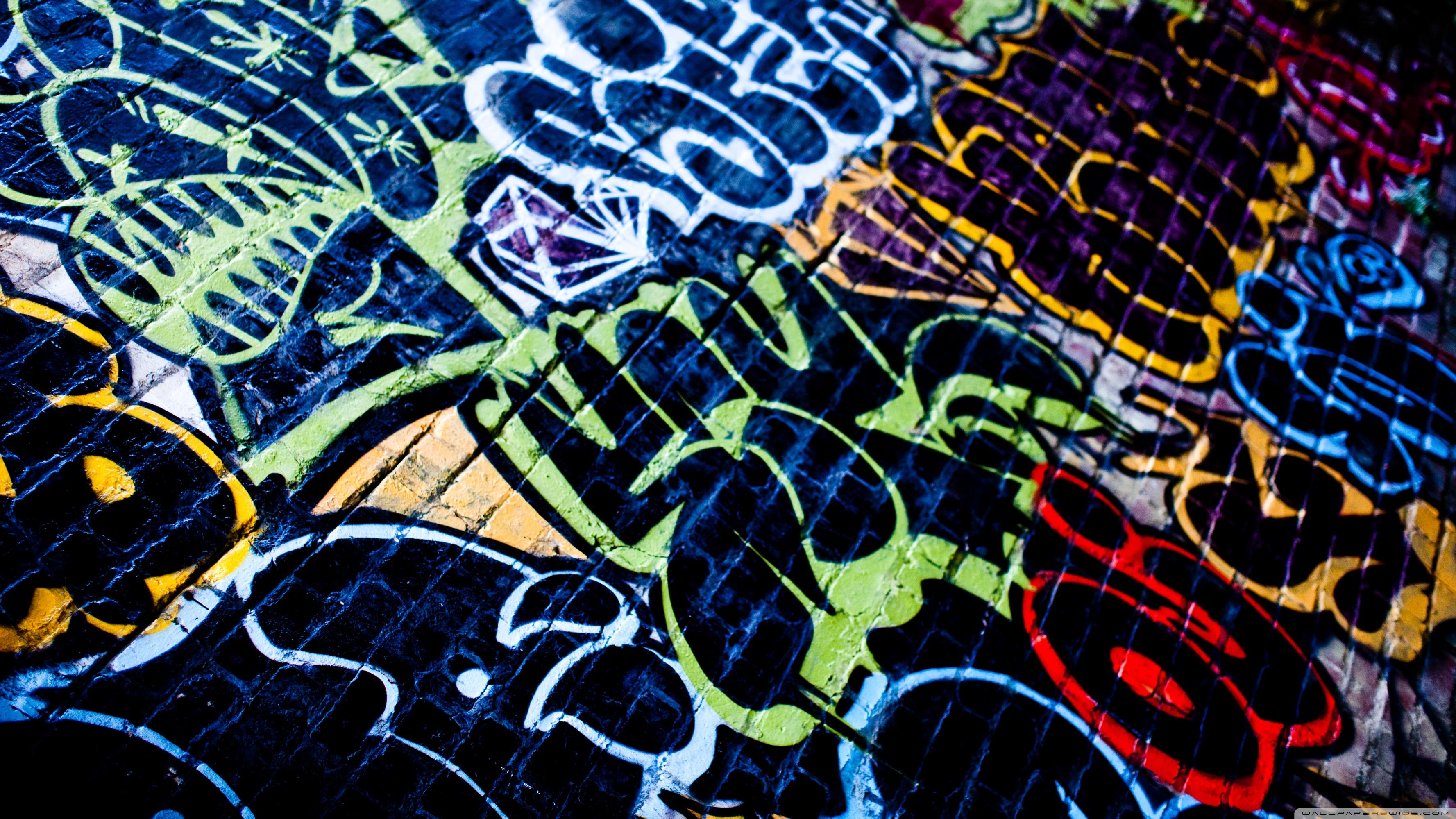 3554x1999 Graffiti Wallpaper 4k HD