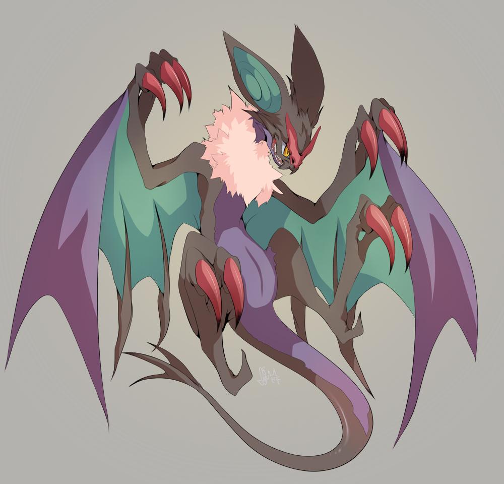 1000x960 Noivernémon. Anime Image Board Mobile
