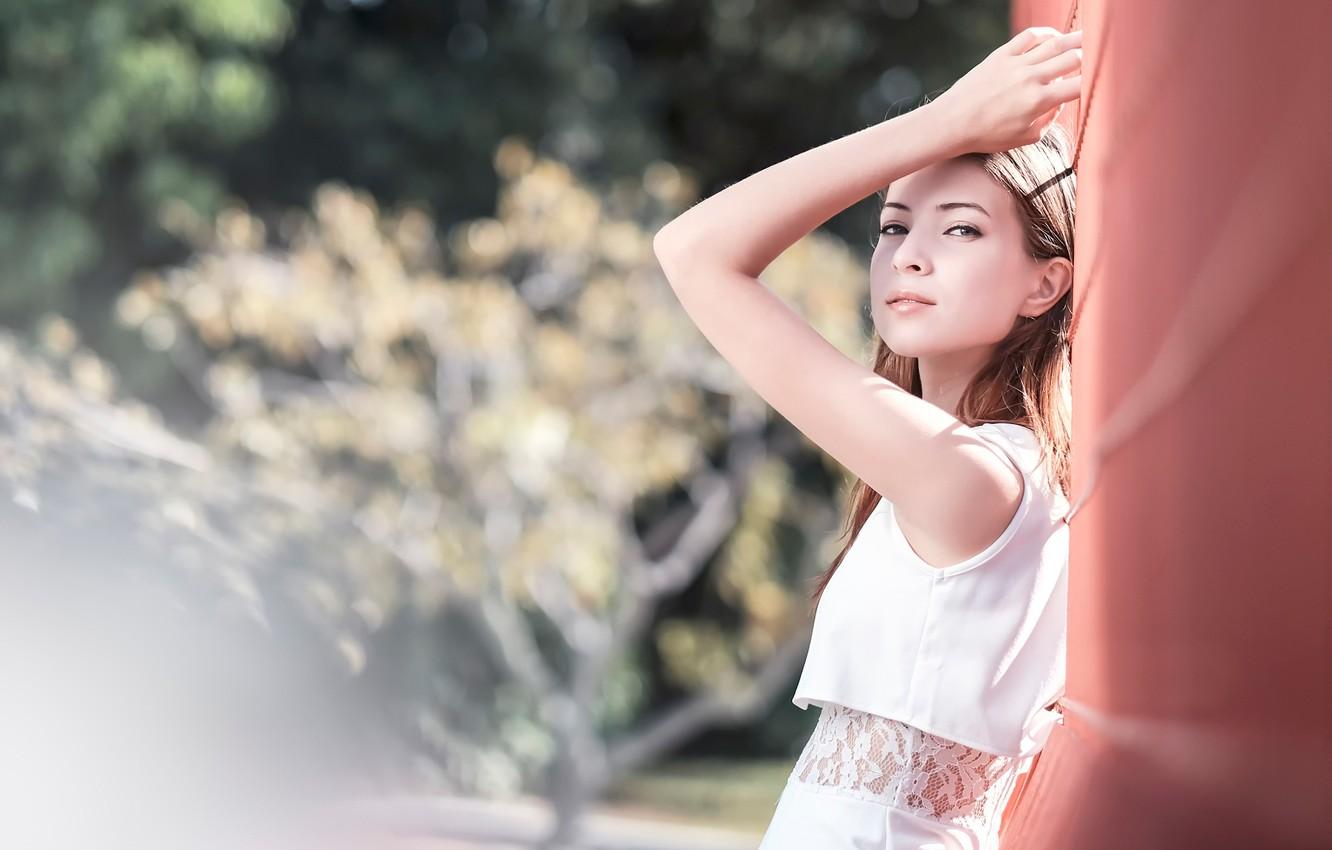 1332x850 Wallpaper bokeh, hayqalsamsuri, Aigel, A regal bearing image for desktop, section девушки