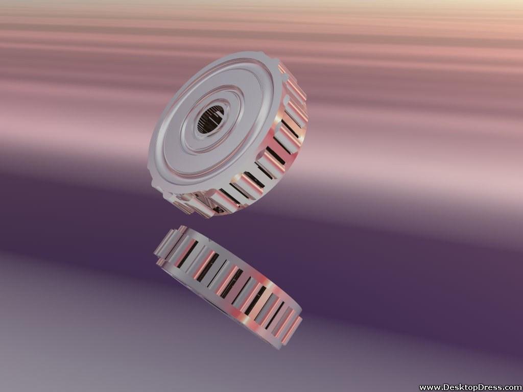1024x768 Desktop Wallpaper 3D Background Bearing