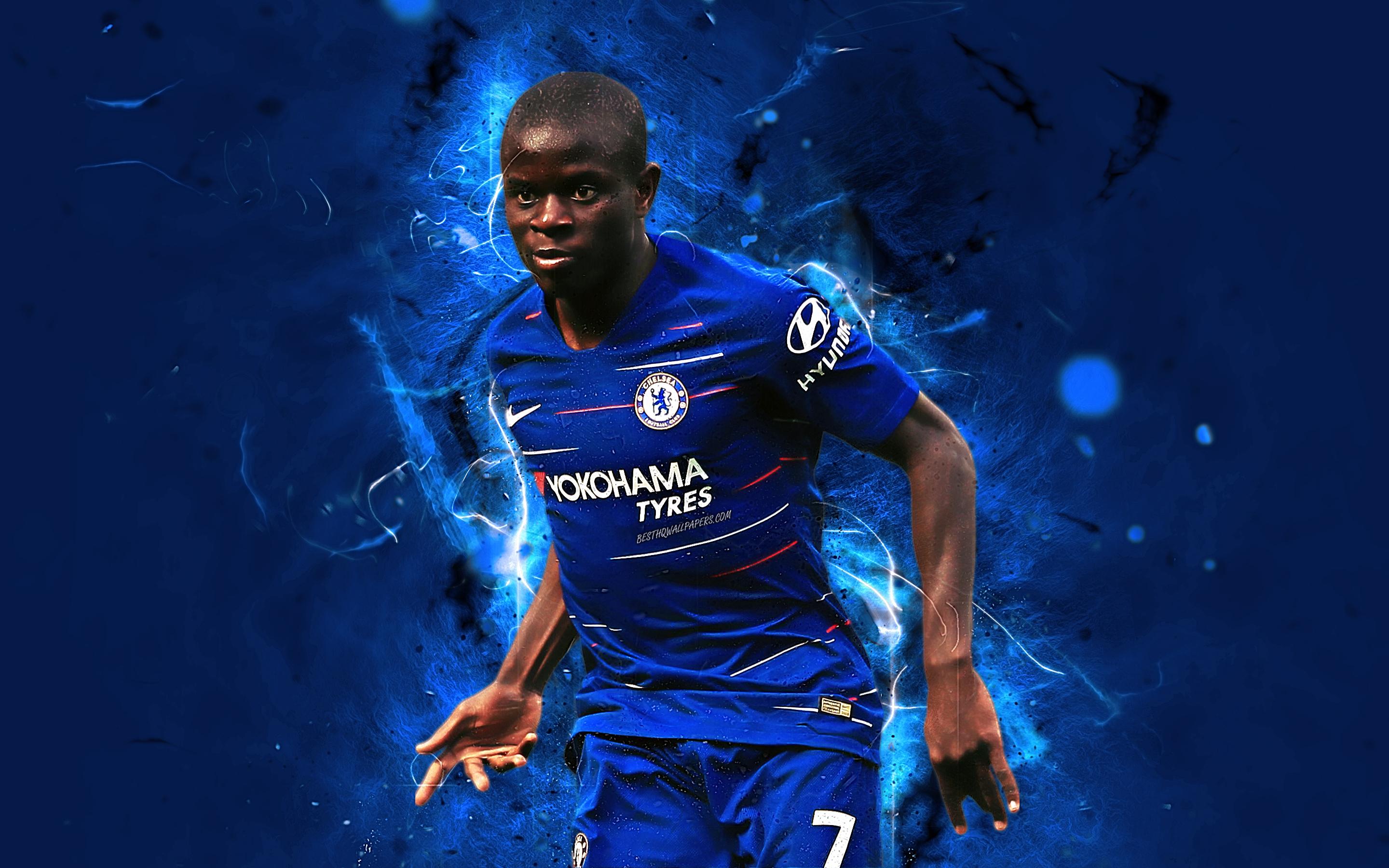 2880x1800 Soccer, French, NGolo Kanté, Chelsea F.C. wallpaper