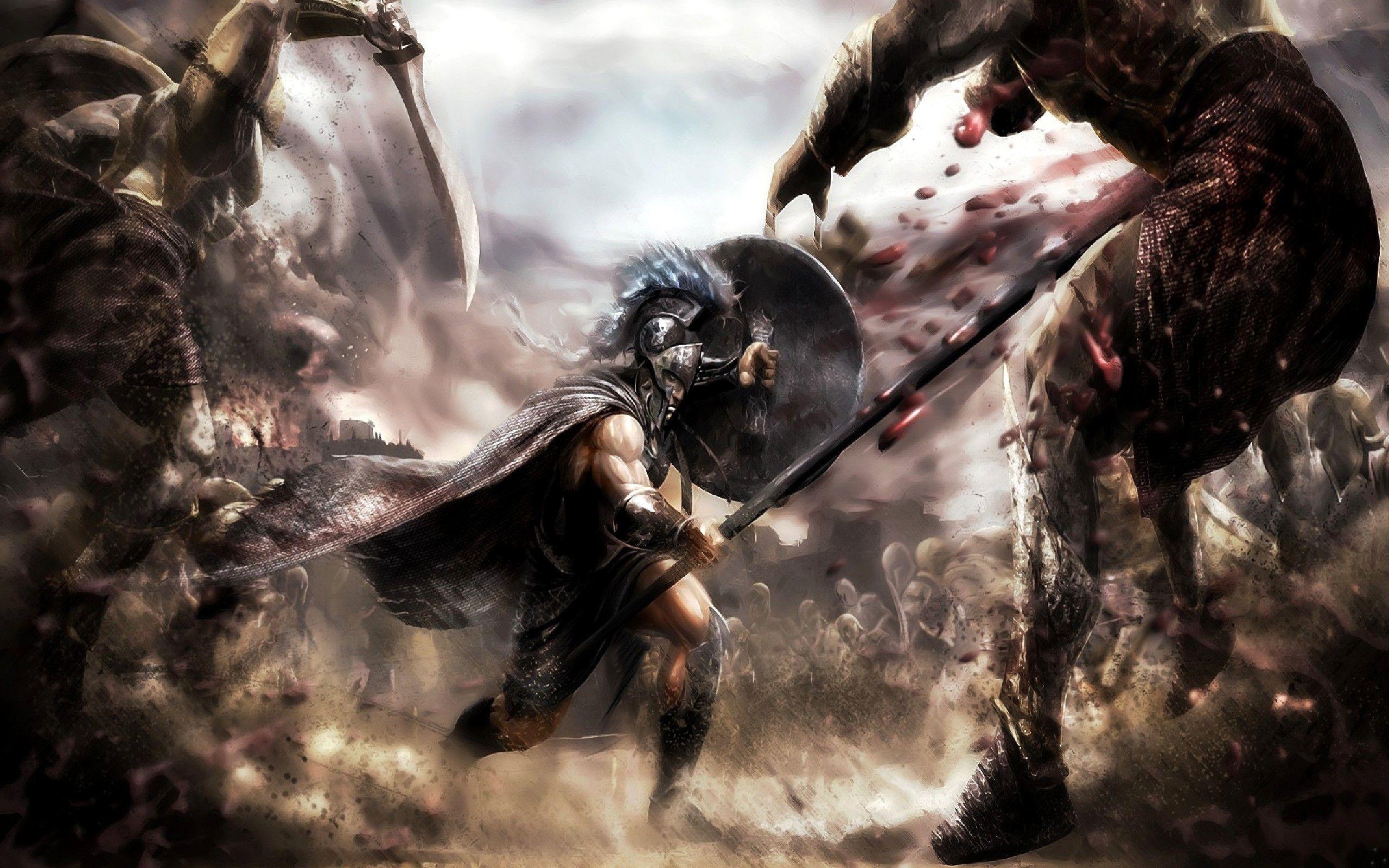 2560x1600 Roman Soldier Wallpaper