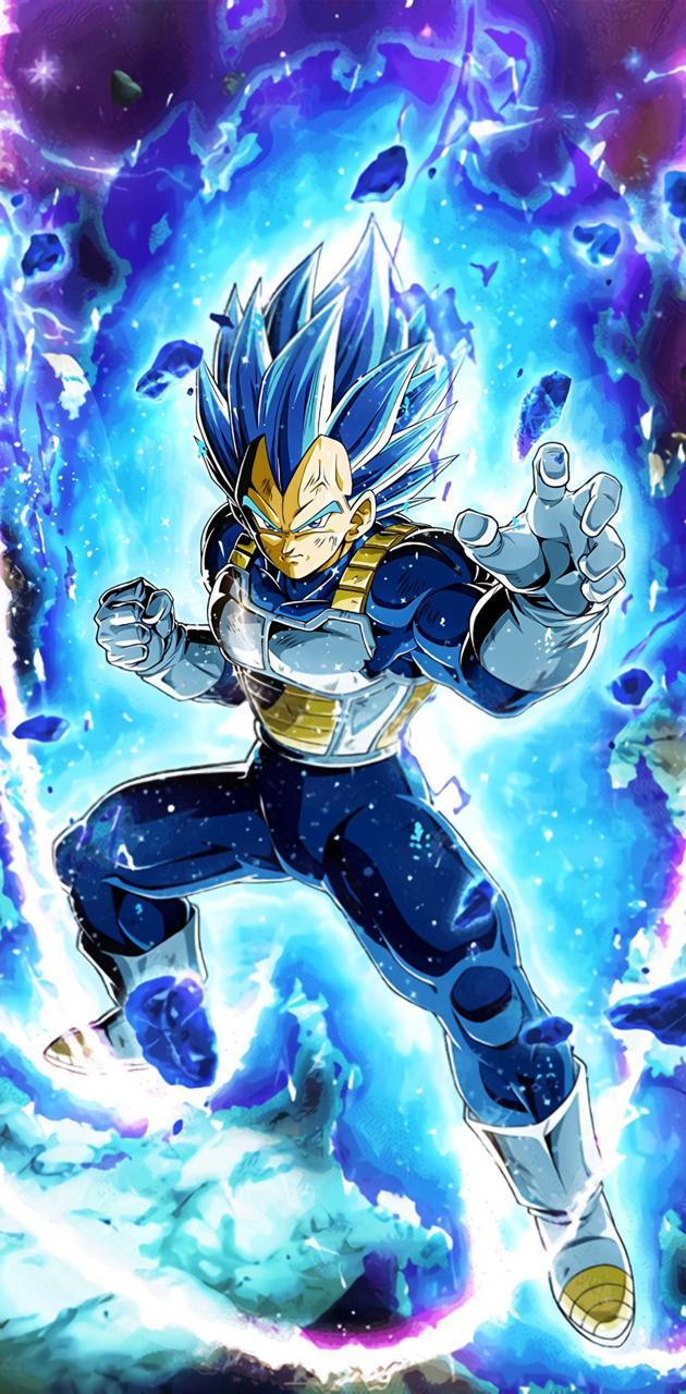 630x1280 SSJ blue Vegeta wallpaper
