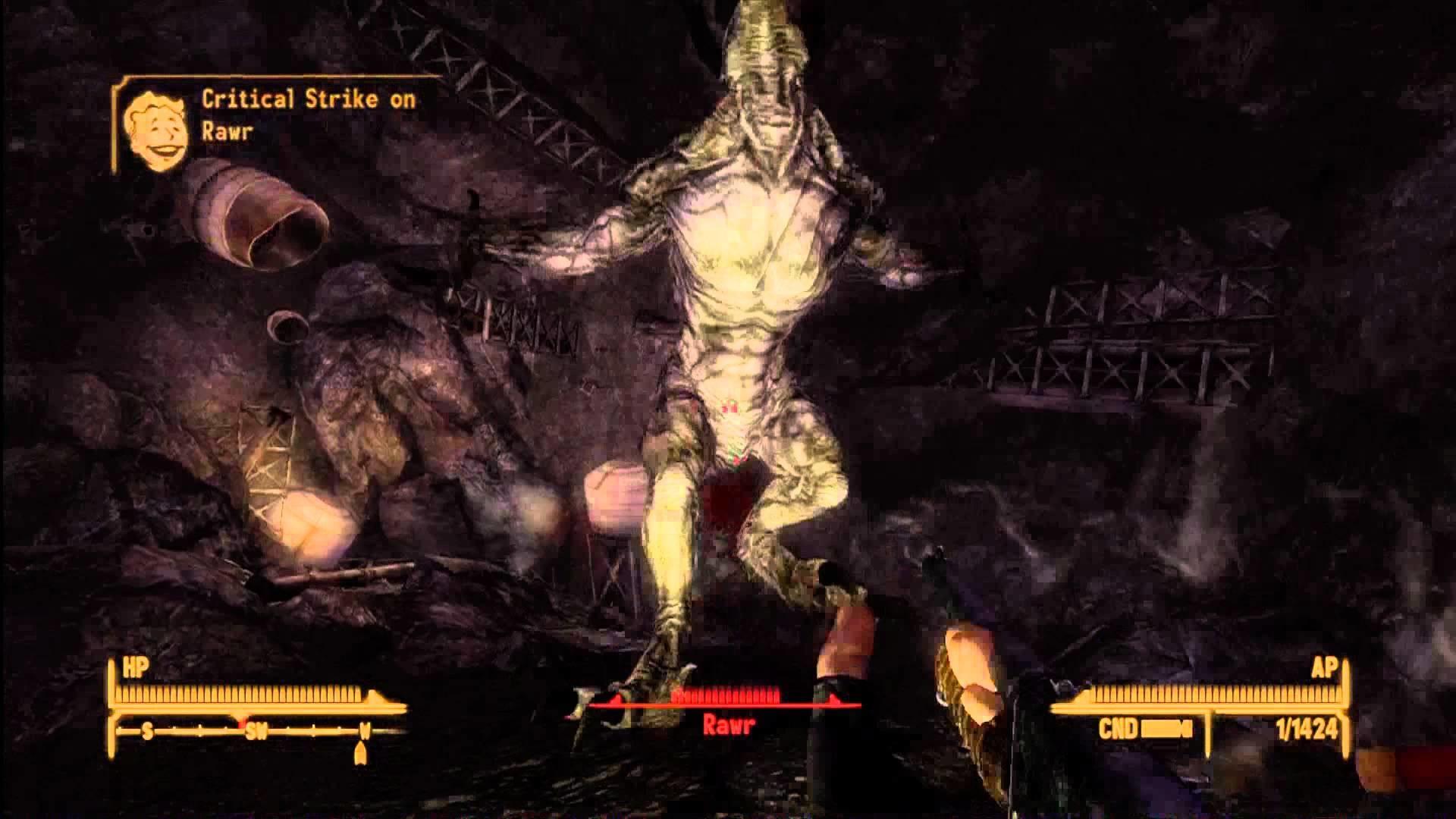 1920x1080 Rawr & Rawr's Talon Location (Spoiler) Fallout New Vegas Lonesome Road (HD 1080p)