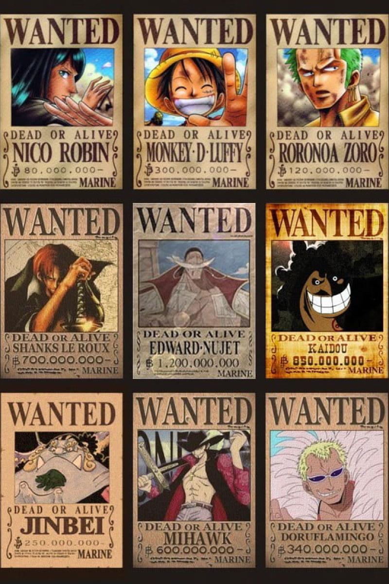 Luffy Wanted Poster Wallpapers - Top Free Luffy Wanted Poster Backgrounds -  WallpaperAccess