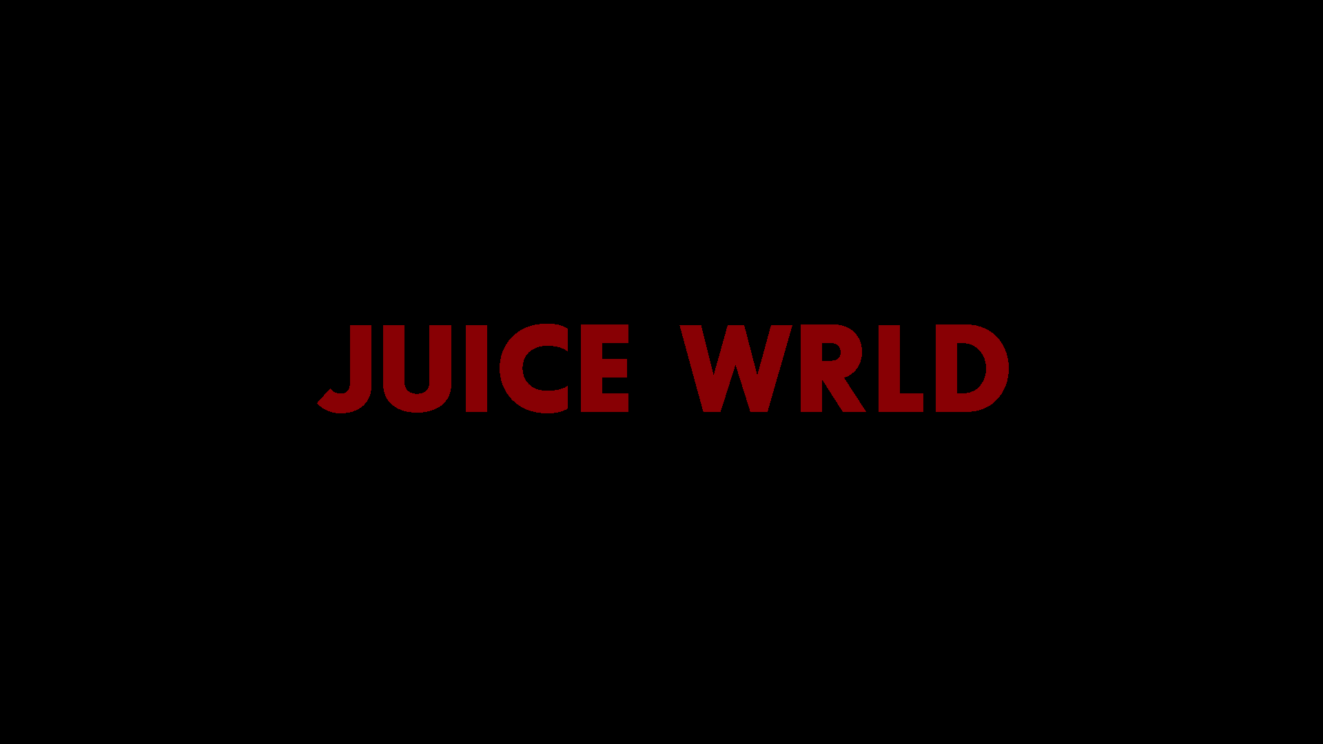 Juice WRLD Wallpaper on Black Background  Juice WRLD Background
