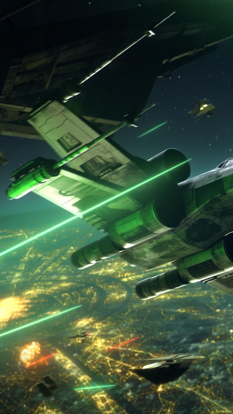 750x1334 Star Wars Squadrons 2021 X Wing Starfighter iPhone iPhone 6S, iPhone 7 HD 4k Wallpaper, Image, Background, Photo and Picture