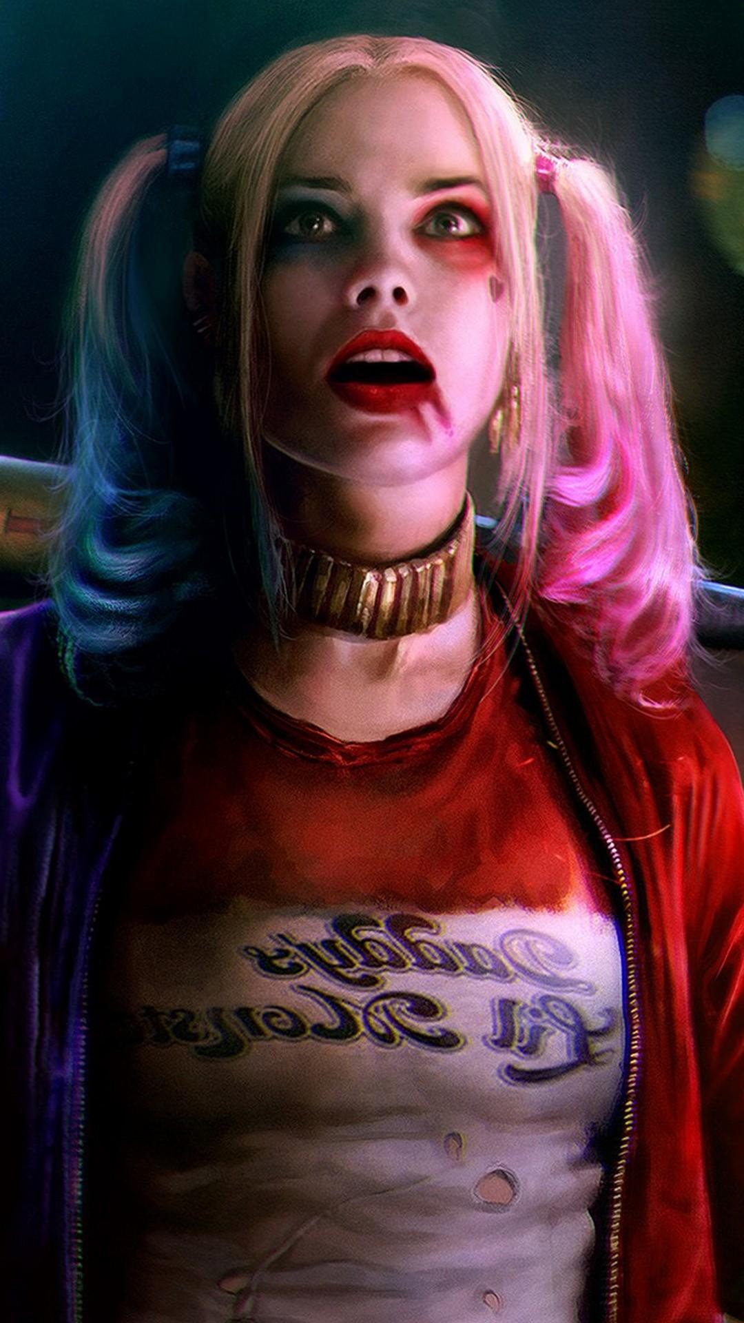 1080x1920 Harley Quinn iPhone 8 Wallpaper Cute Wallpaper