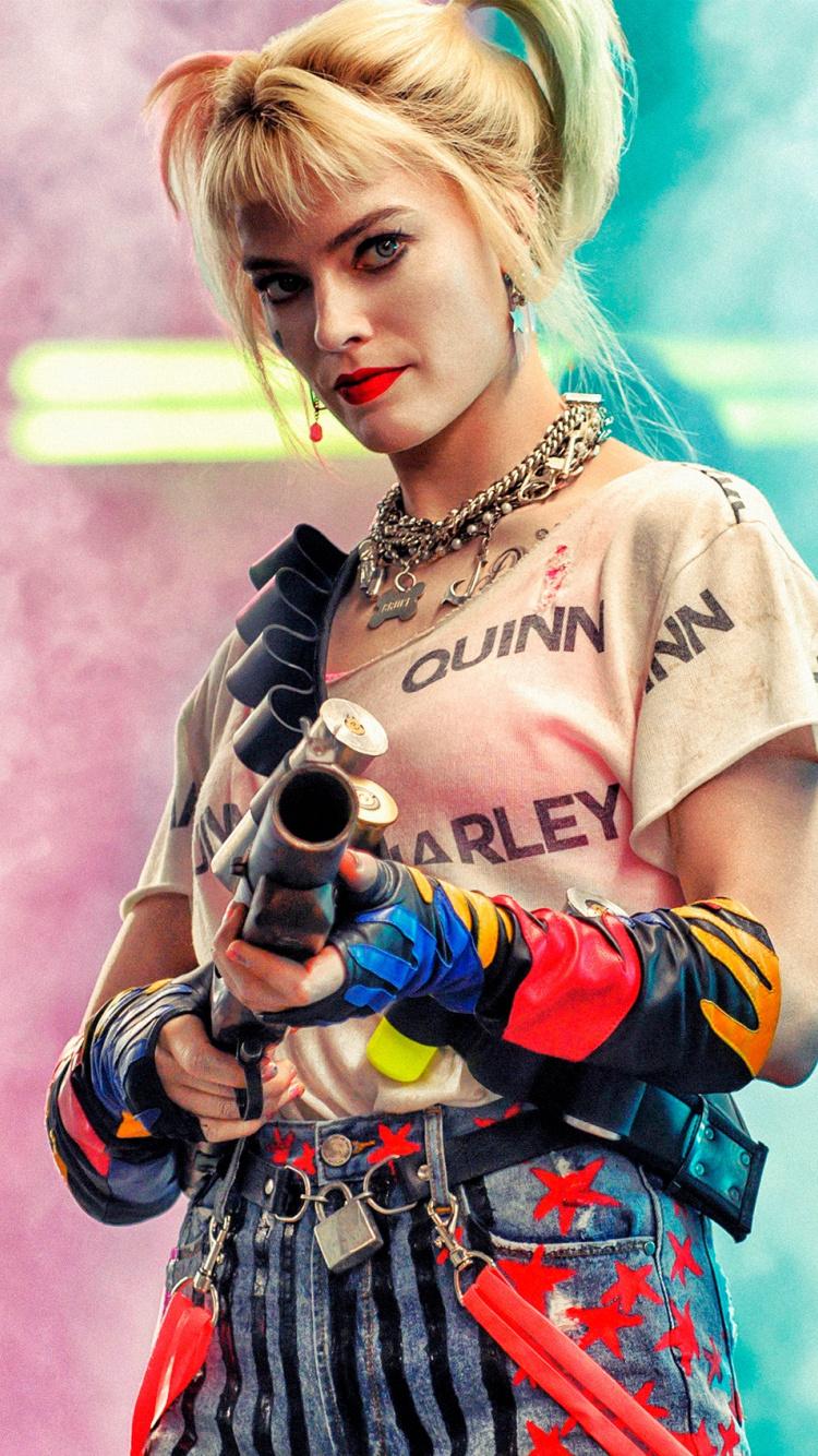 750x1334 Download Harley Quinn, Birds of Prey, movie, 2020 wallpaper, 750x iphone iPhone 8