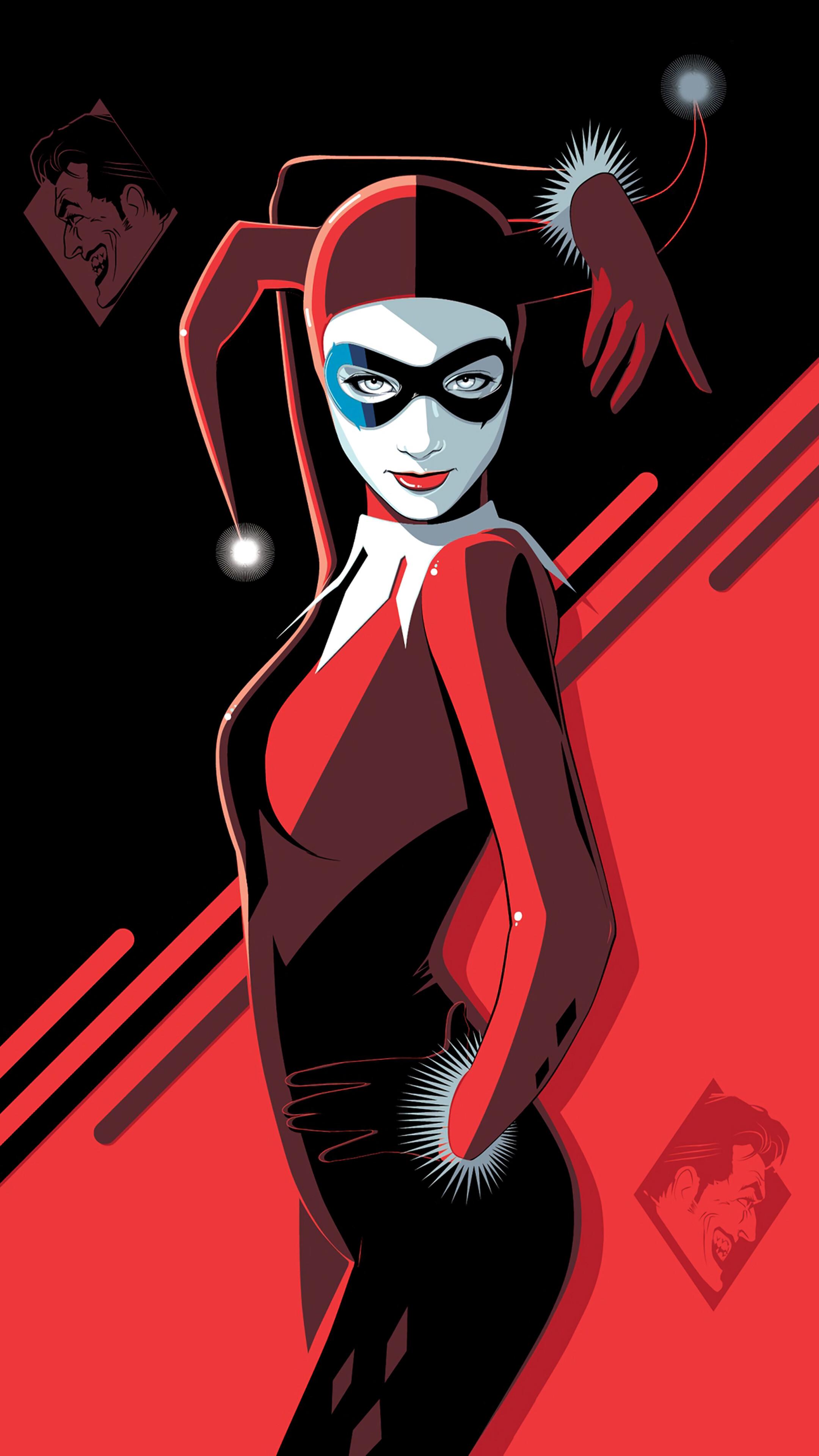 2160x3840 Harley Quinn, Classic, 4K phone HD Wallpaper, Image, Background, Photo and Picture. Mocah HD Wallpaper