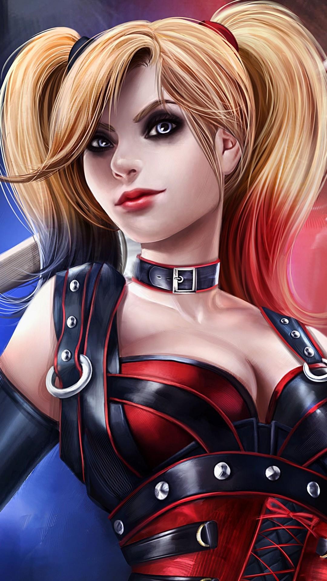 1080x1920 Harley Quinn iPhone 8 Plus Wallpaper Download