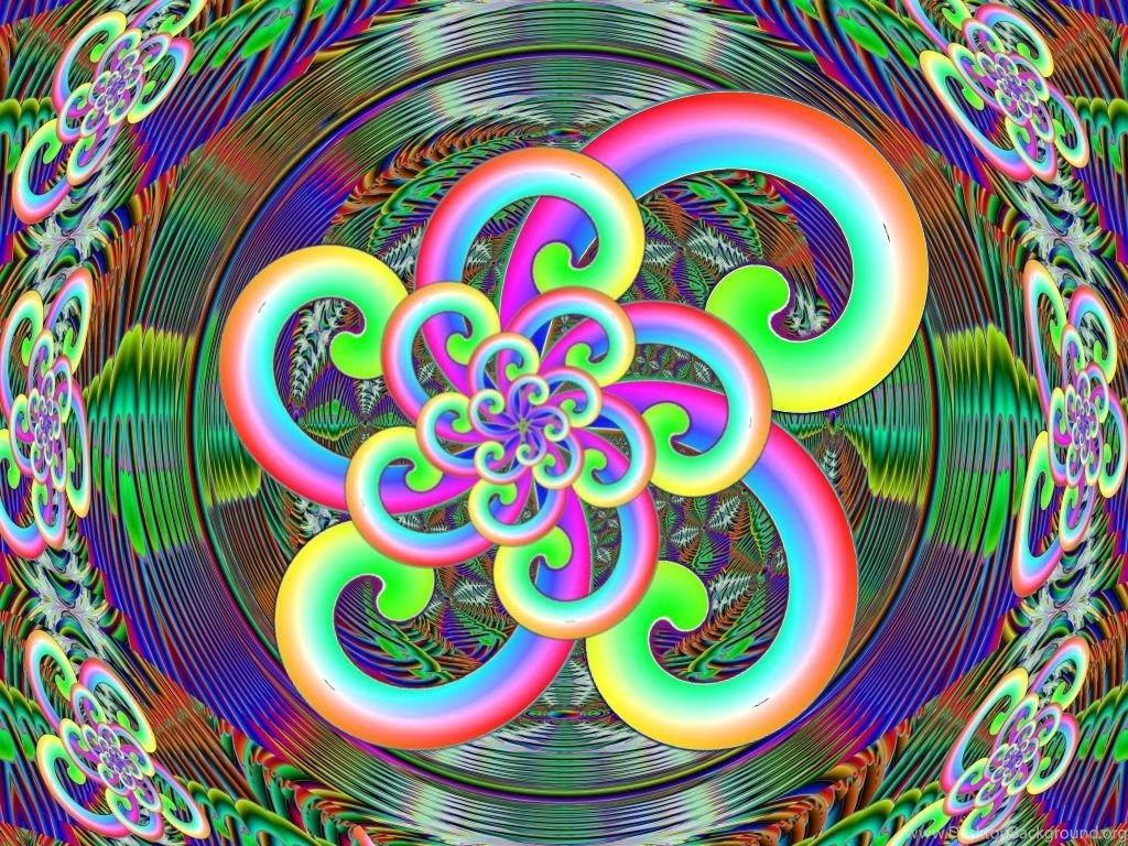 1024x768 Wallpaper Peace Sign Free Trippy Psychedelic Mushroom Art