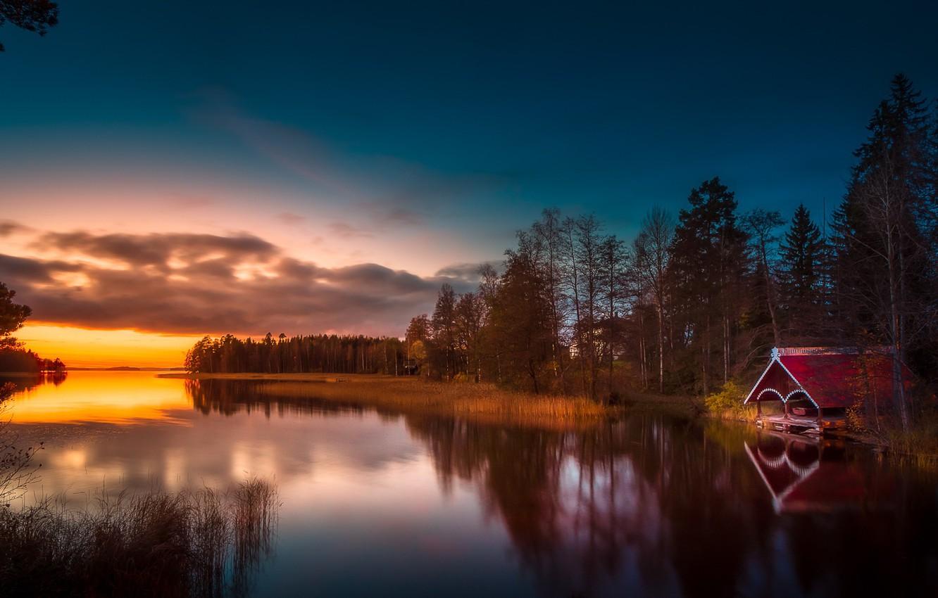 1332x850 Wallpaper Finland, Lake, Lakes image for desktop, section пейзажи