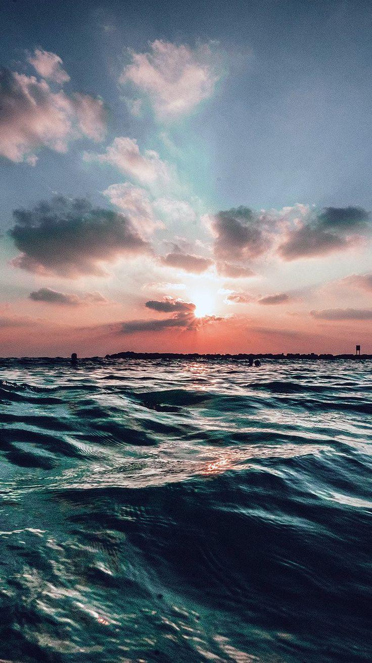 736x1309 SUNSET SEA SKY OCEAN SUMMER BLUE WATER NATURE WALLPAPER HD IPHONE #ocean #oceanphotography #photography #oceaninspo. Nature wallpaper, Ocean wallpaper, Sunset sea