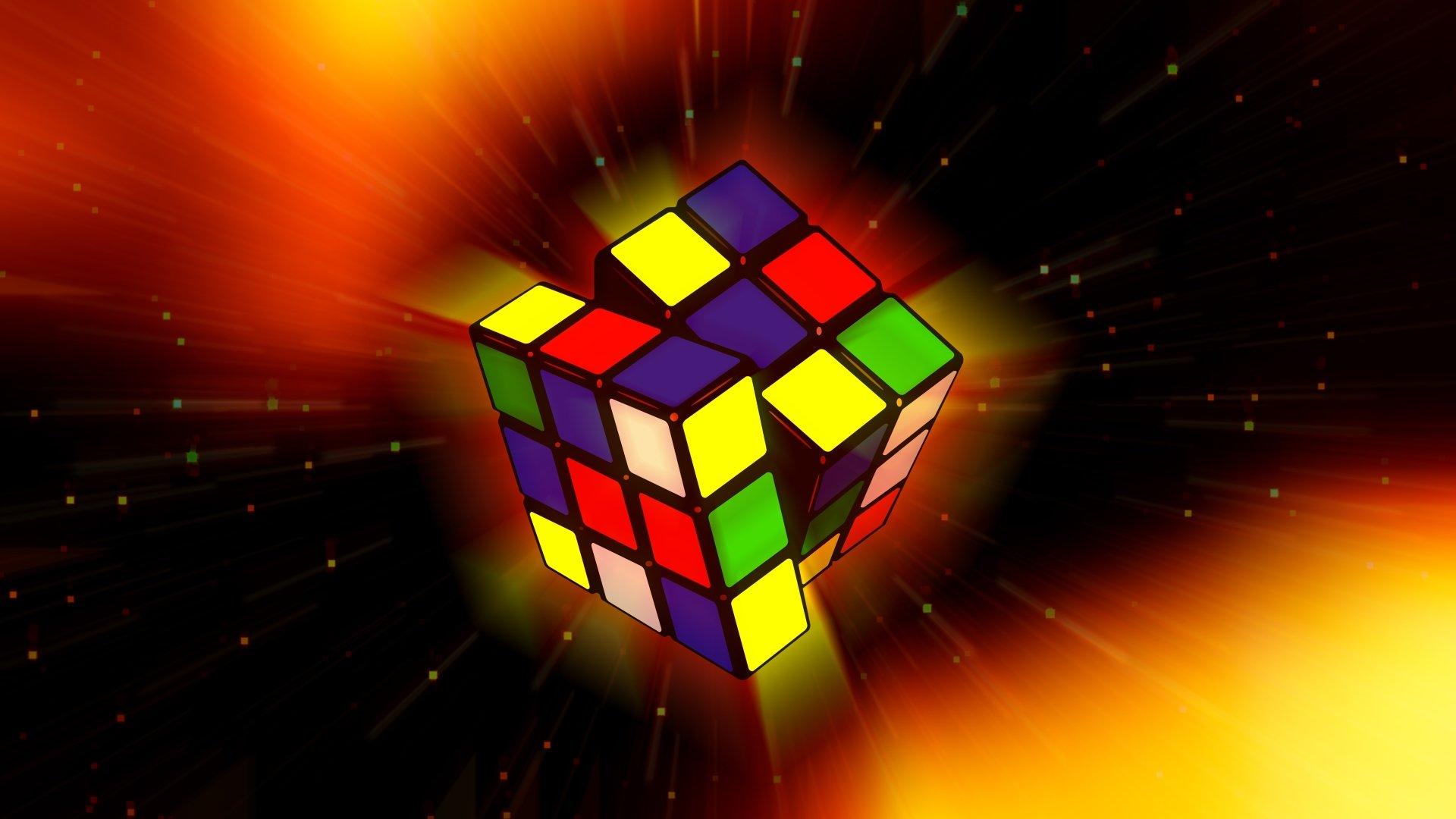 1920x1080 4K Ultra HD Rubik's Cube Wallpaper and Background Image