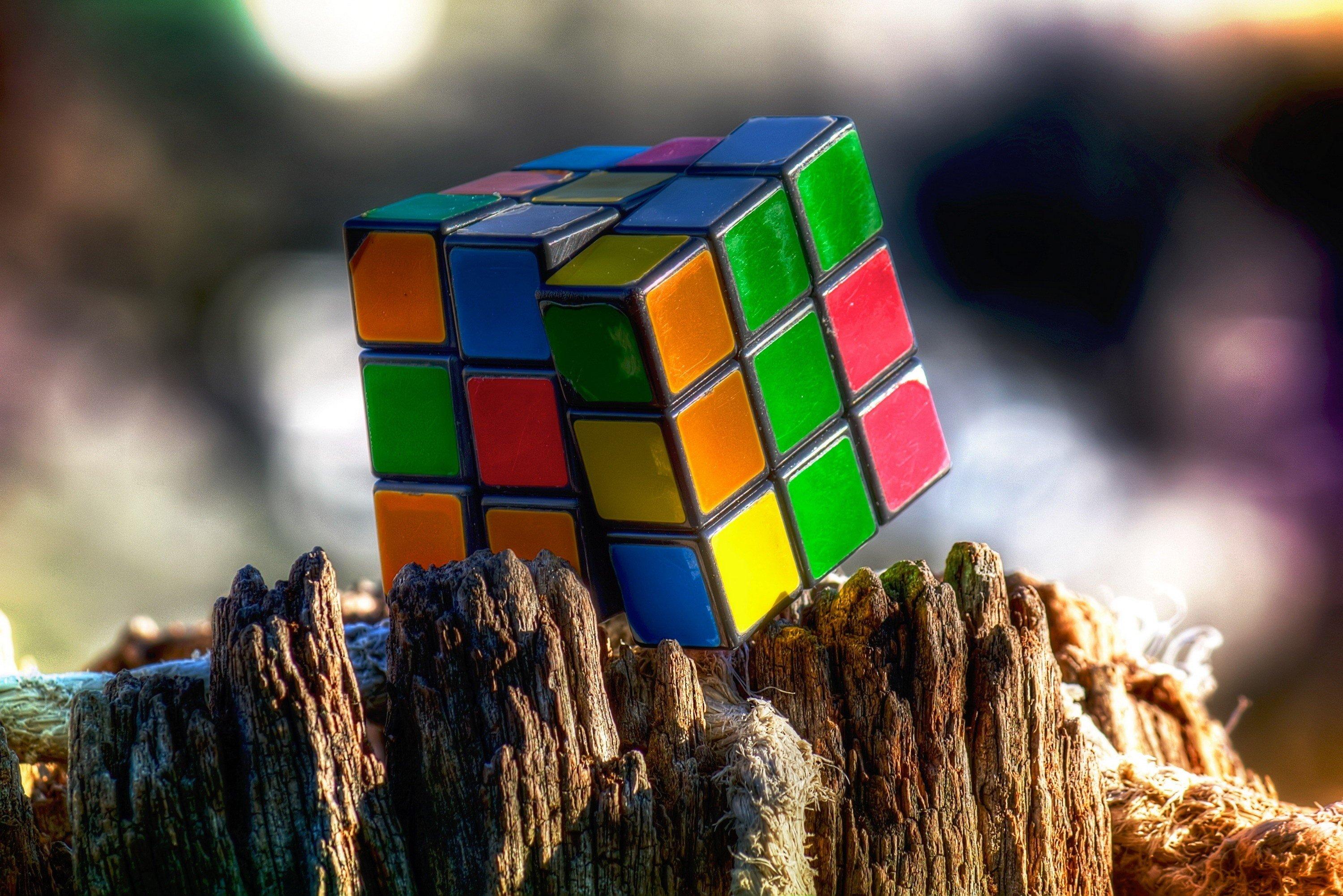 3000x2003 Rubiks Cube HD Wallpaper / Desktop and Mobile Image & Photo