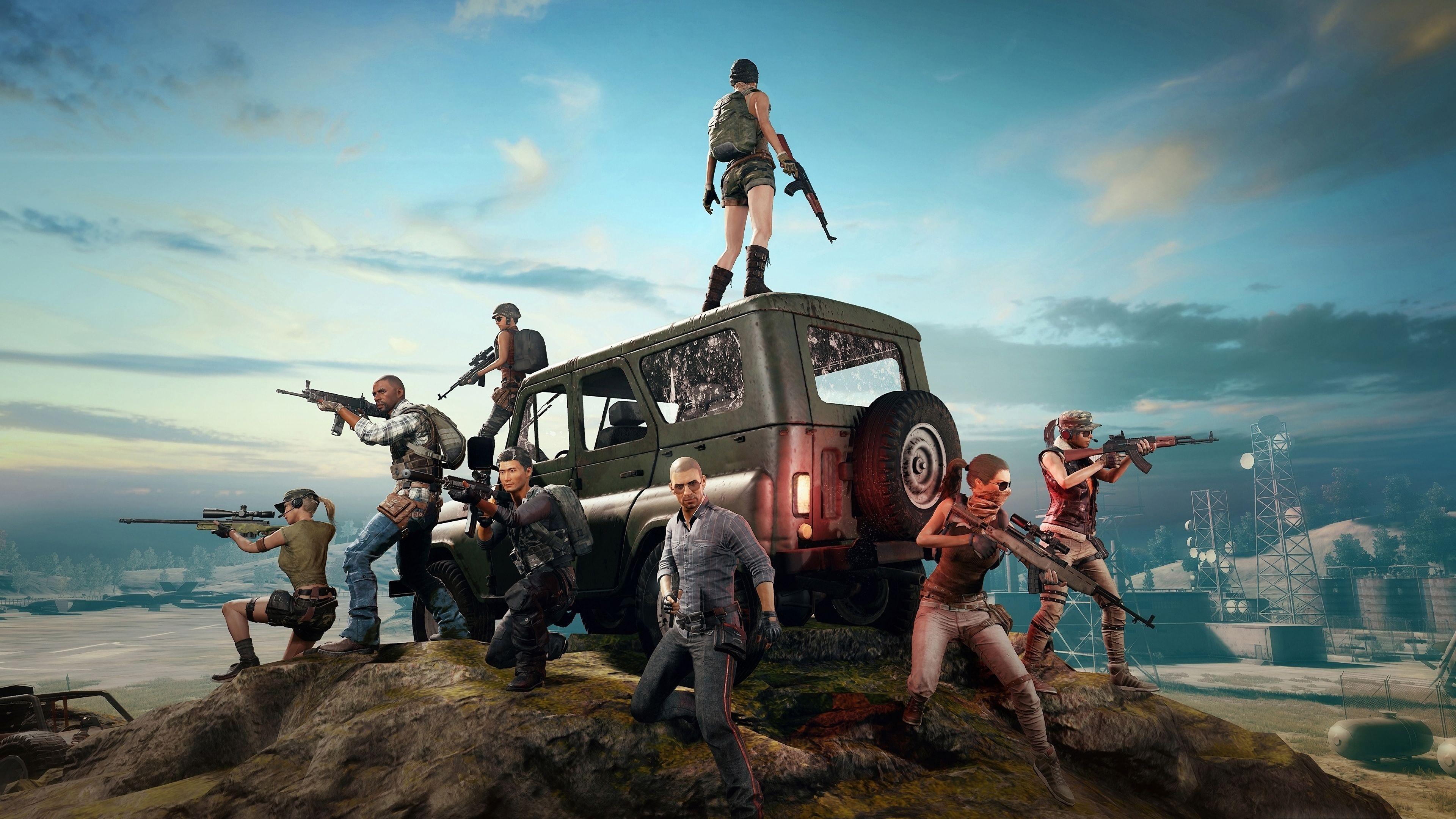 3840x2160 PUBG Gaming Wallpaper