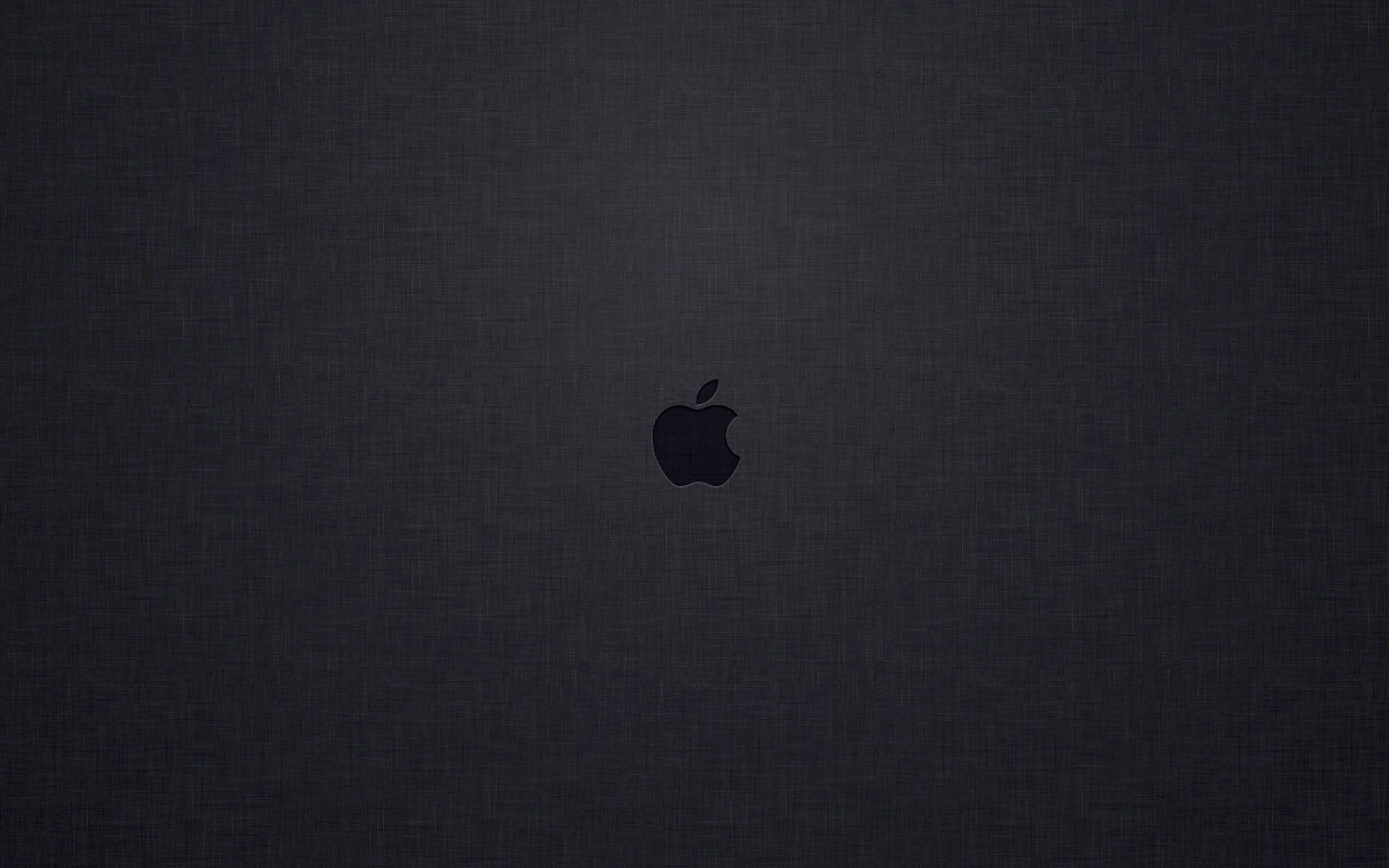 3840x2400 Macbook Black Wallpaper
