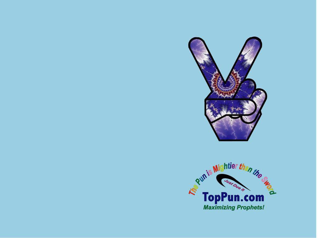 1025x768 Download Free Peace Sign Wallpaper